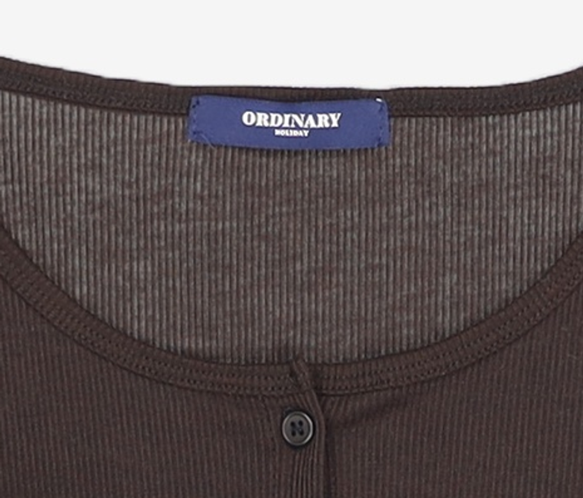 오디너리 홀리데이(ORDINARY HOLIDAY) 골지반팔나시SET RIBBED HALF-SLEVEE & TANK TOP SET S