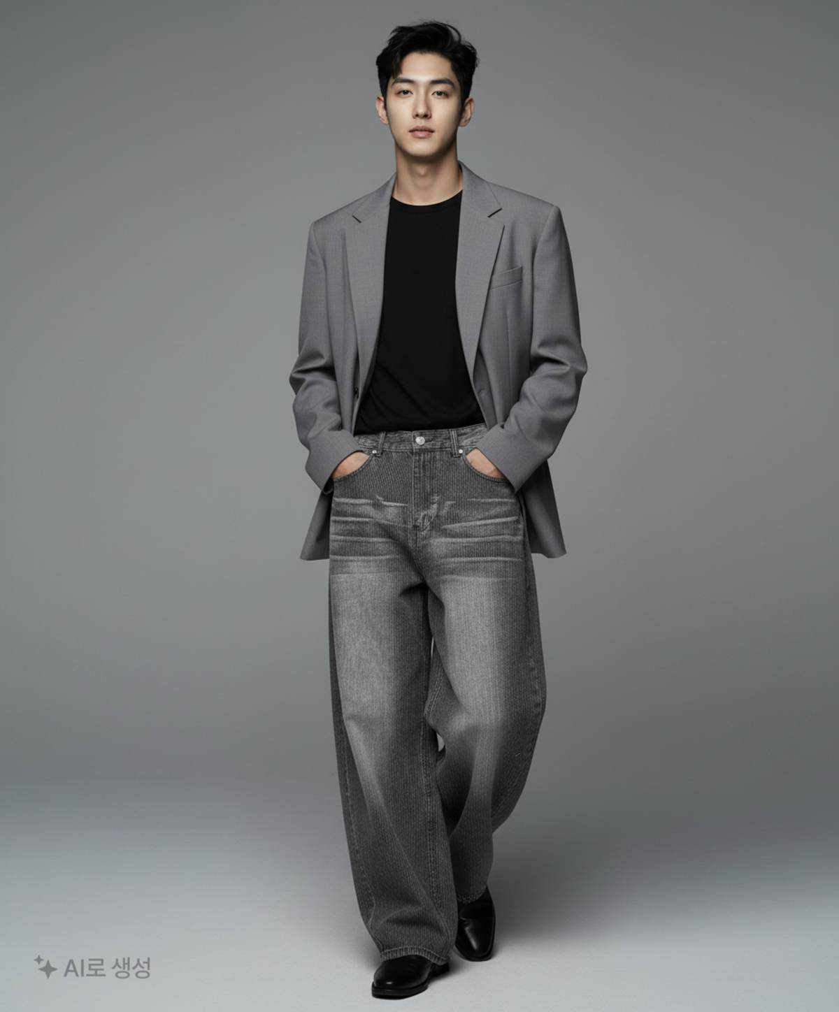 어널러코드(ANOLORCODE) 청/데님 팬츠 L