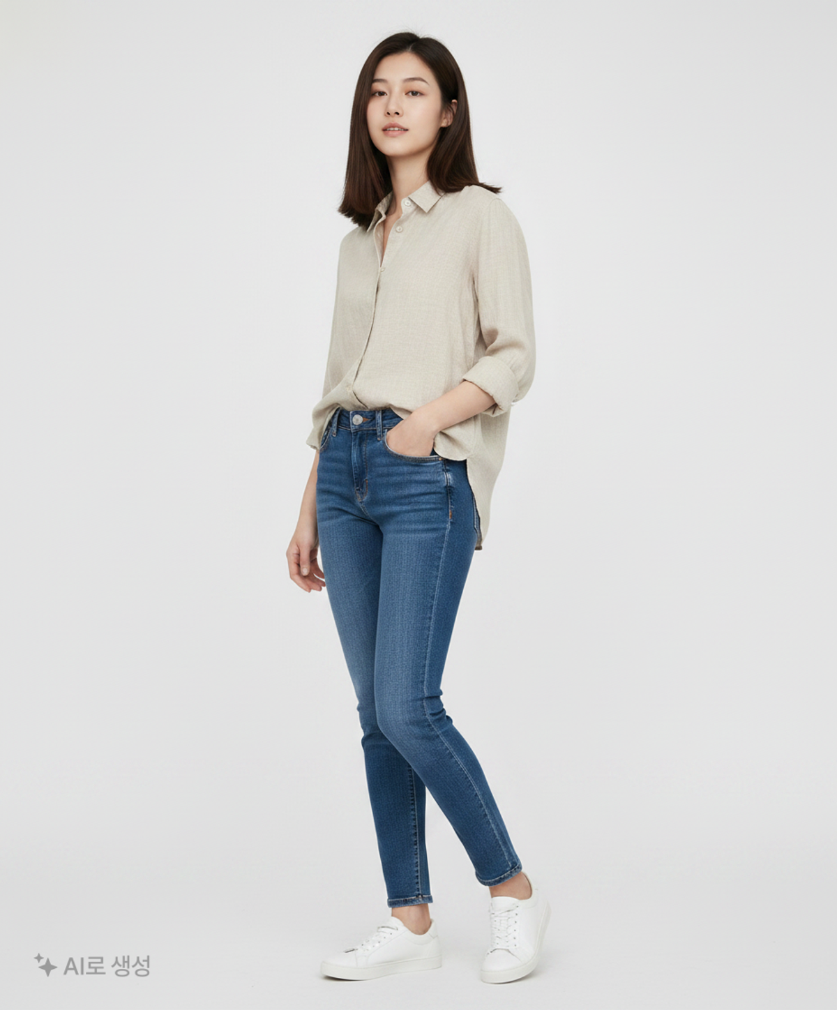 유니클로(UNIQLO) 캐주얼 셔츠 M
