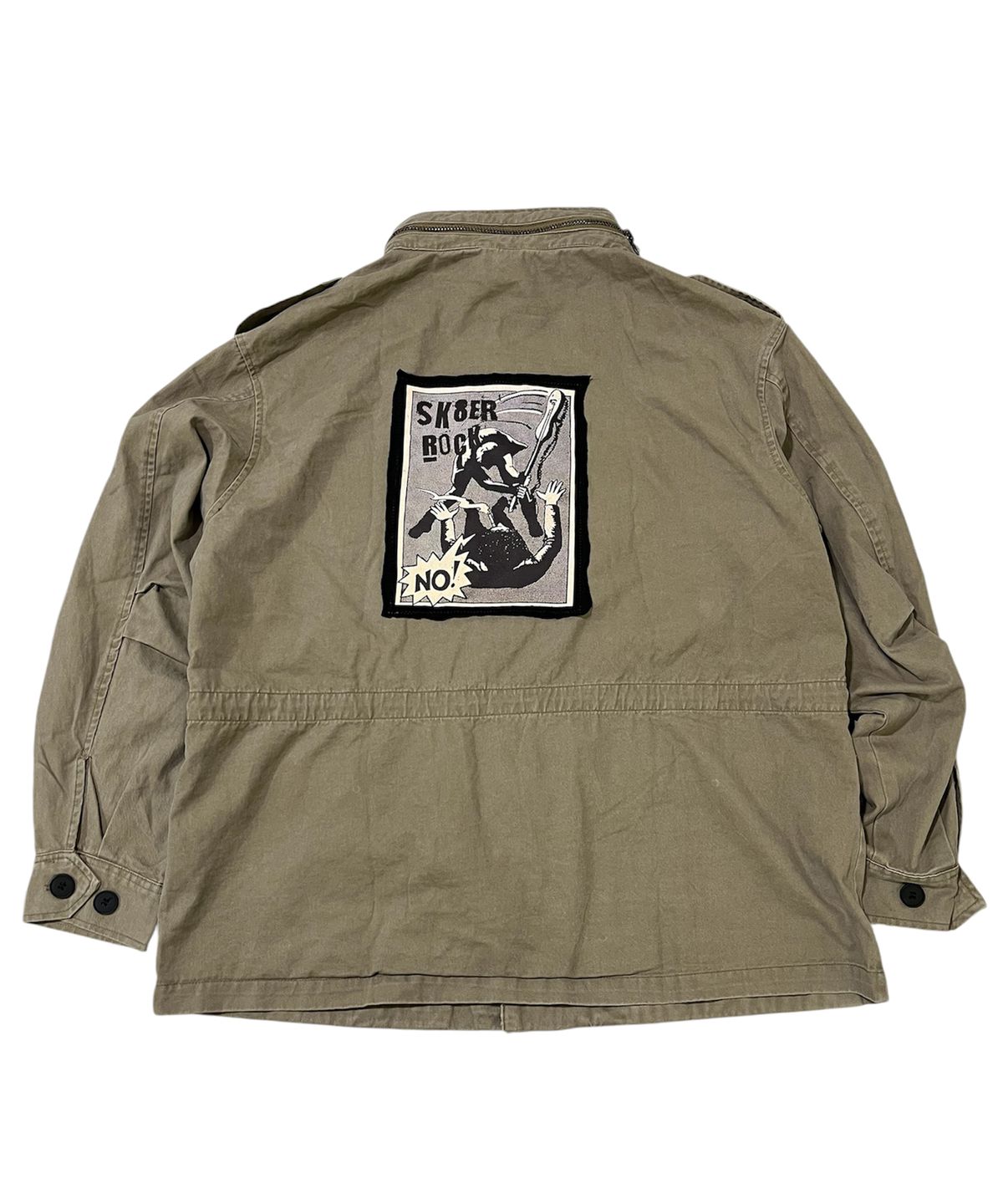 스케이터락(SK8ER ROCK) Riot Field Jacket (Beige)