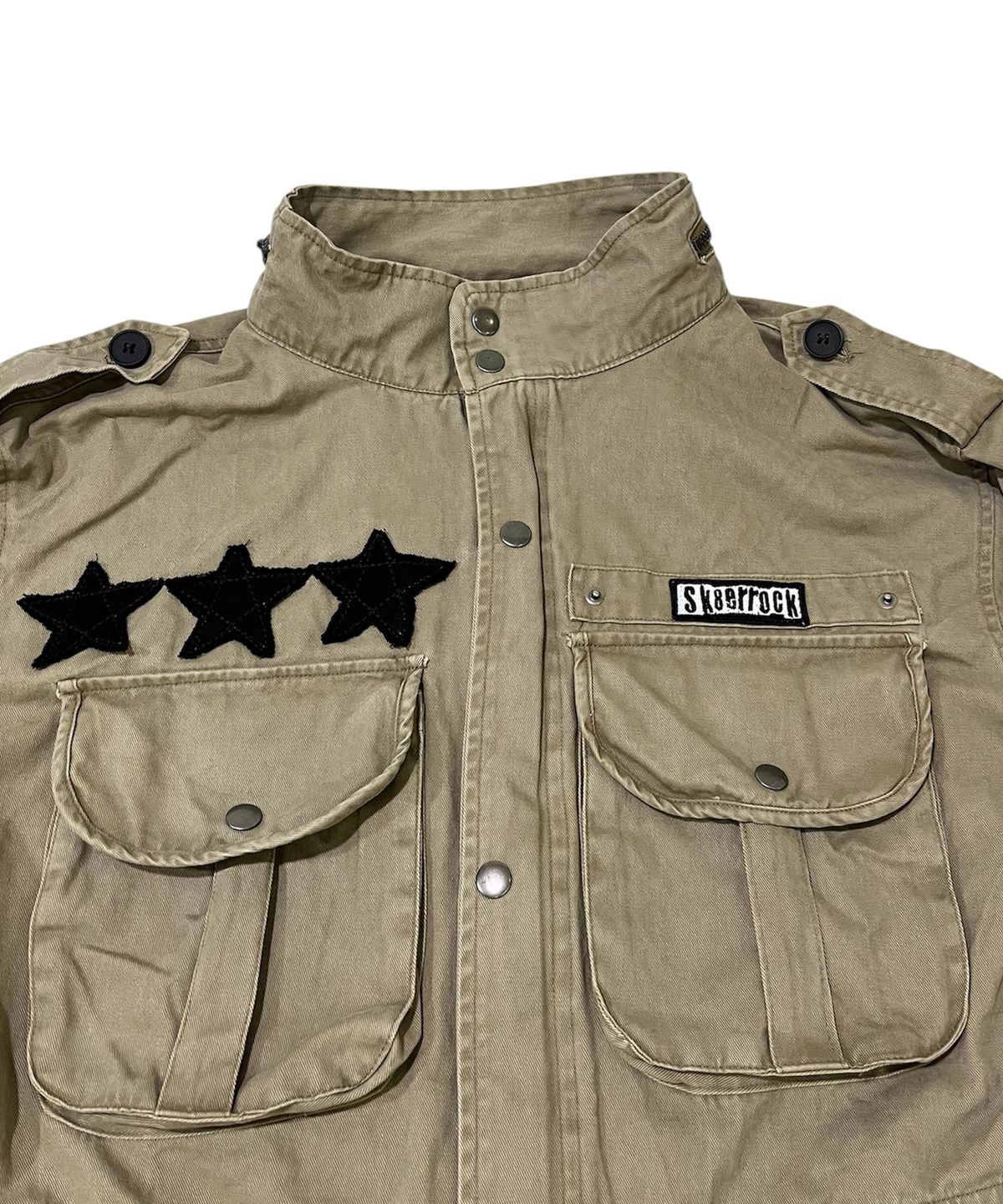 스케이터락(SK8ER ROCK) Riot Field Jacket (Beige)