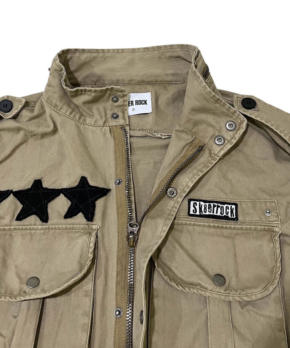 스케이터락(SK8ER ROCK) Riot Field Jacket (Beige)