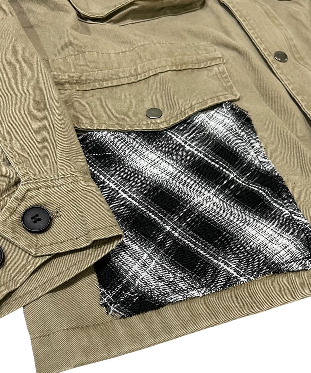 스케이터락(SK8ER ROCK) Riot Field Jacket (Beige)