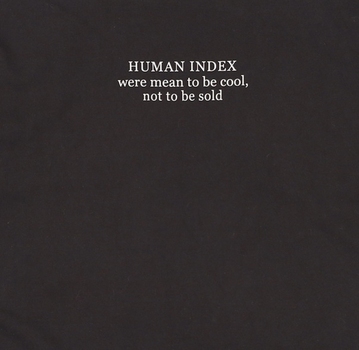폴리테루 휴먼인덱스(Polyteru Human Index) 반소매 티셔츠 4