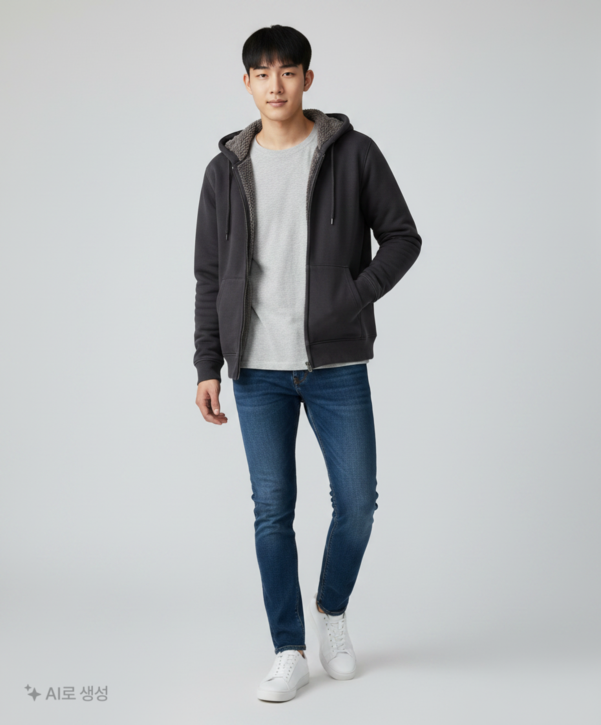 유니클로(UNIQLO) 후드 집업 XL