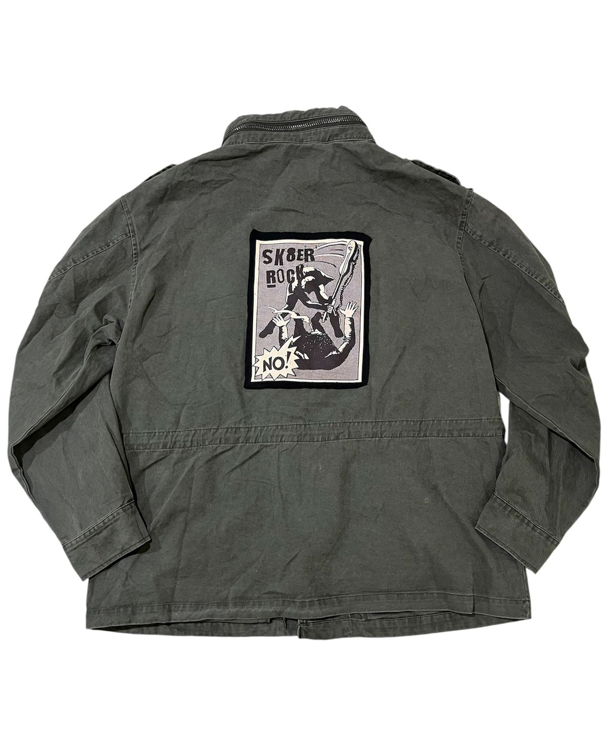 스케이터락(SK8ER ROCK) Riot Field Jacket (Khaki)