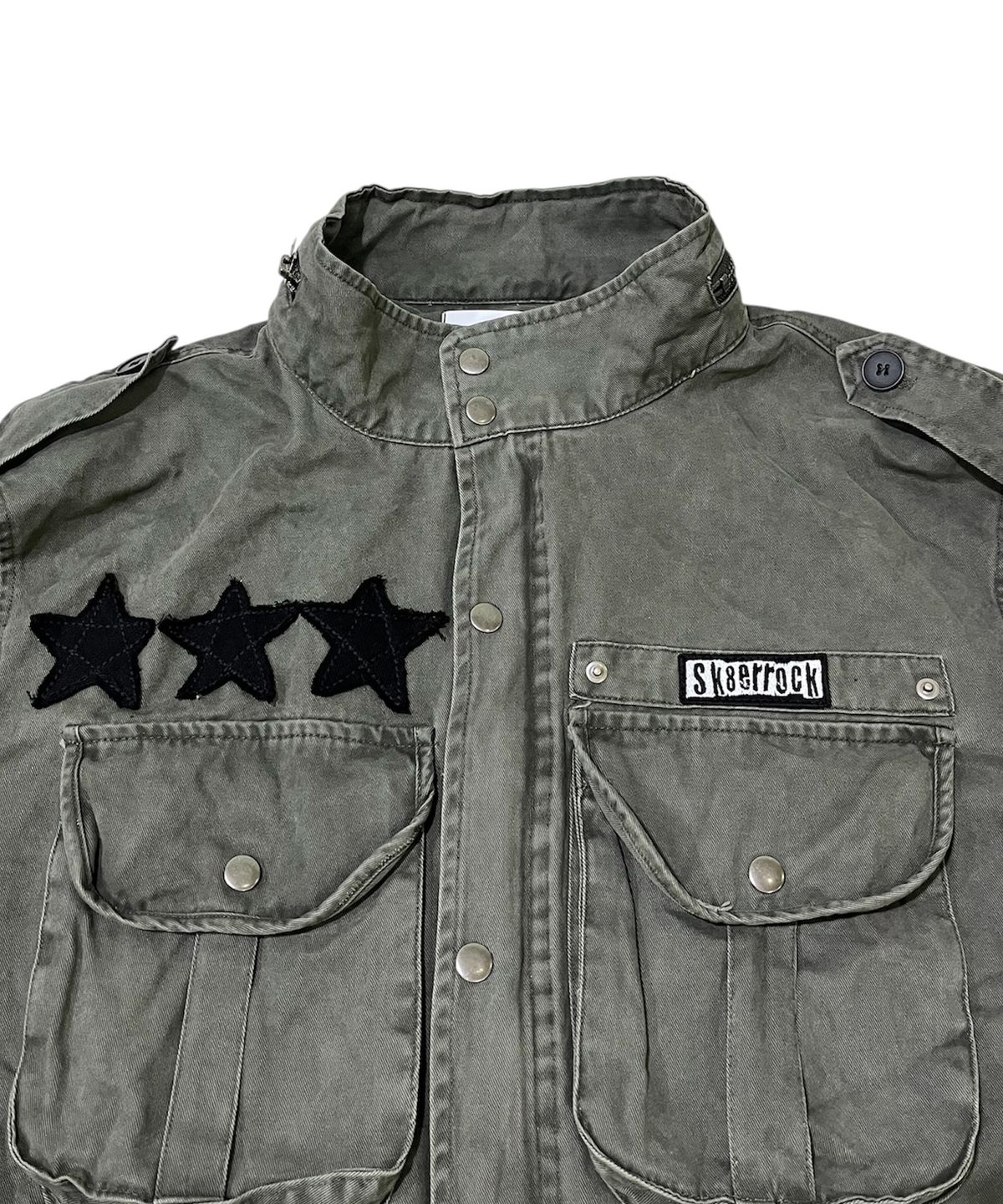 스케이터락(SK8ER ROCK) Riot Field Jacket (Khaki)