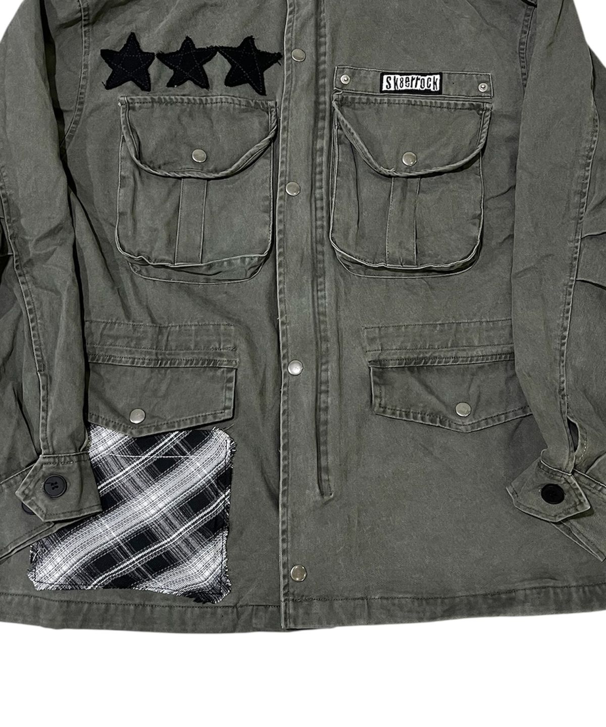 스케이터락(SK8ER ROCK) Riot Field Jacket (Khaki)
