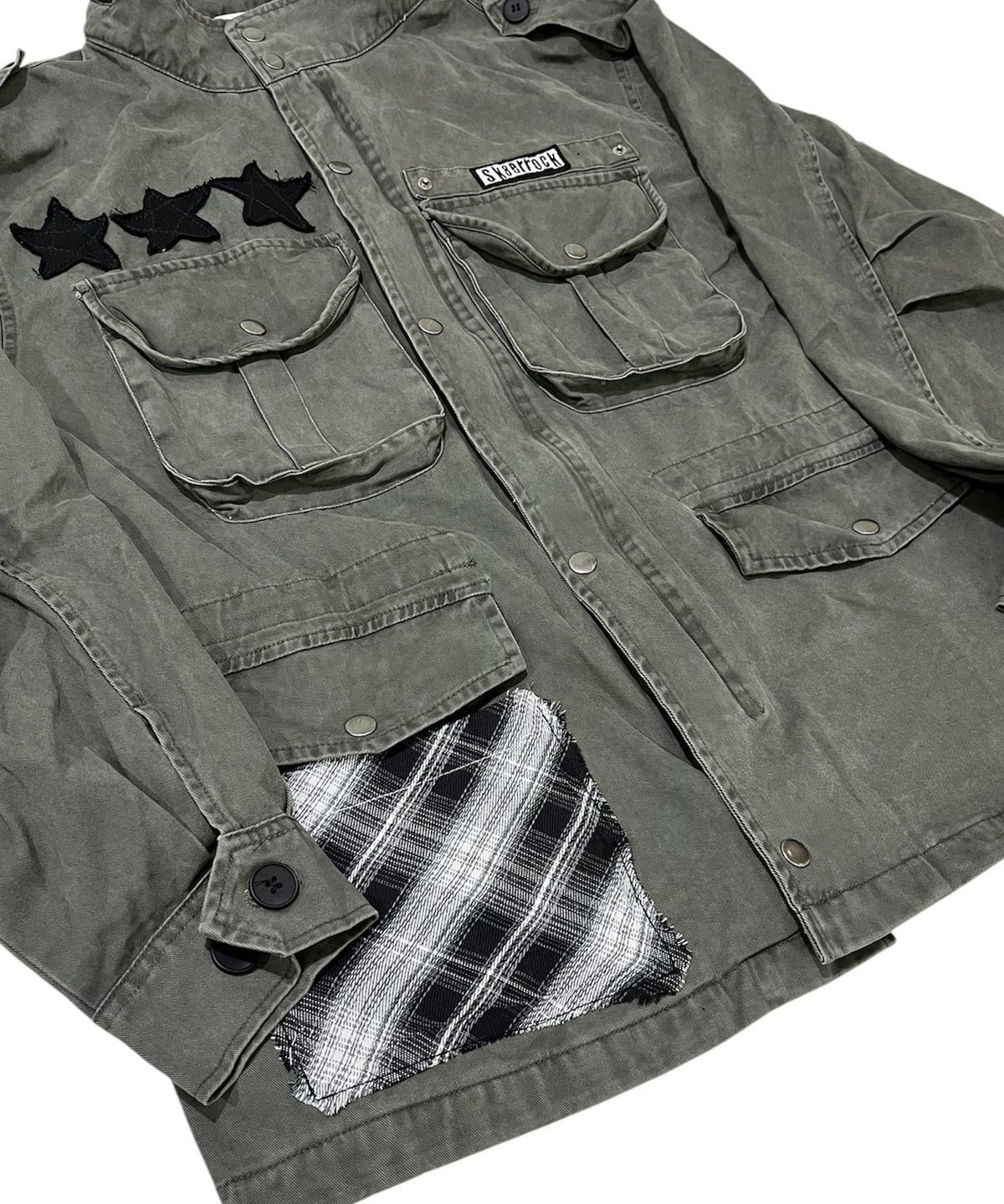 스케이터락(SK8ER ROCK) Riot Field Jacket (Khaki)