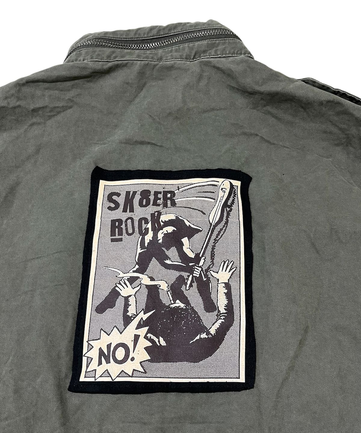 스케이터락(SK8ER ROCK) Riot Field Jacket (Khaki)