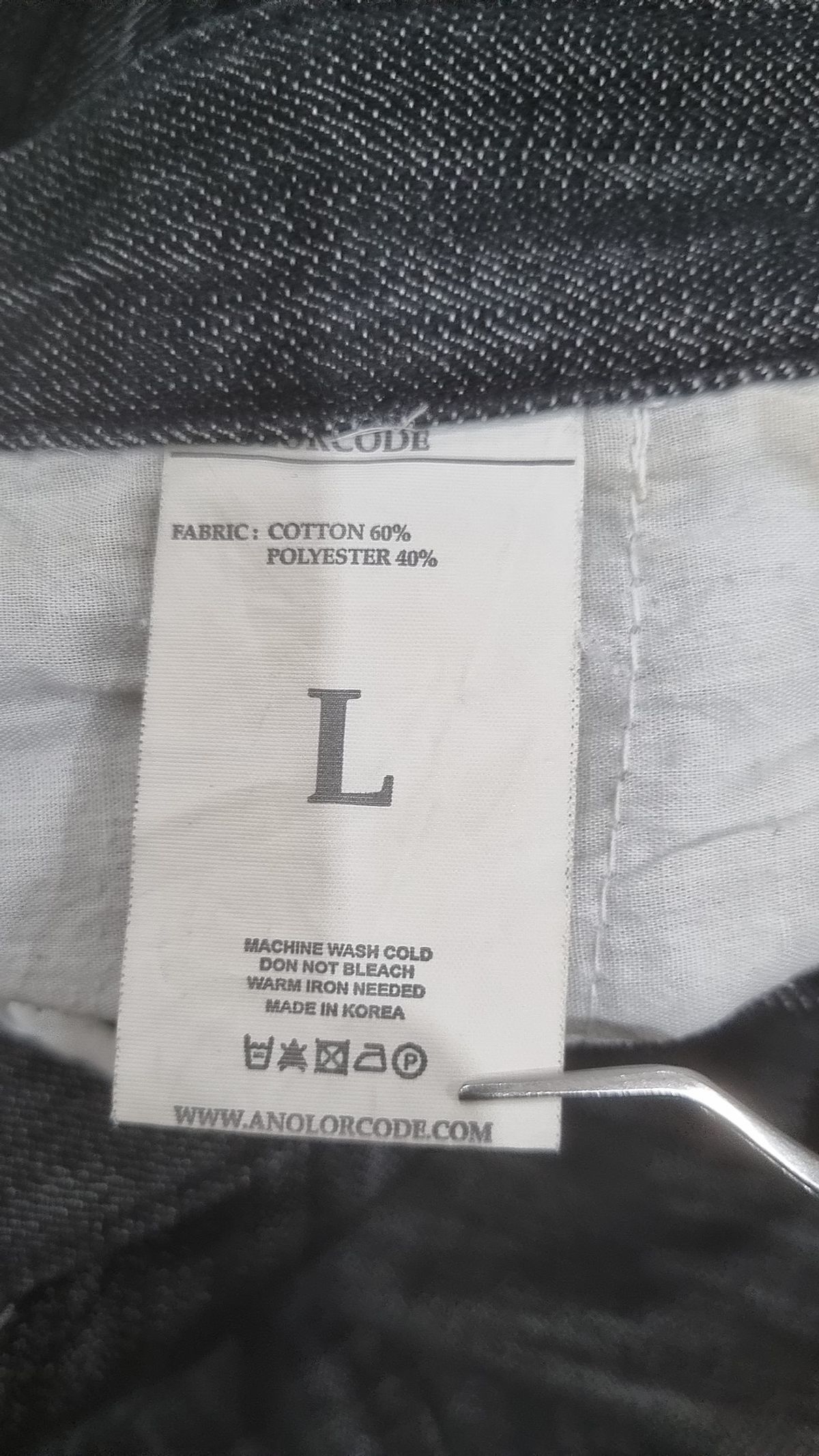 어널러코드(ANOLORCODE) 숏팬츠 L
