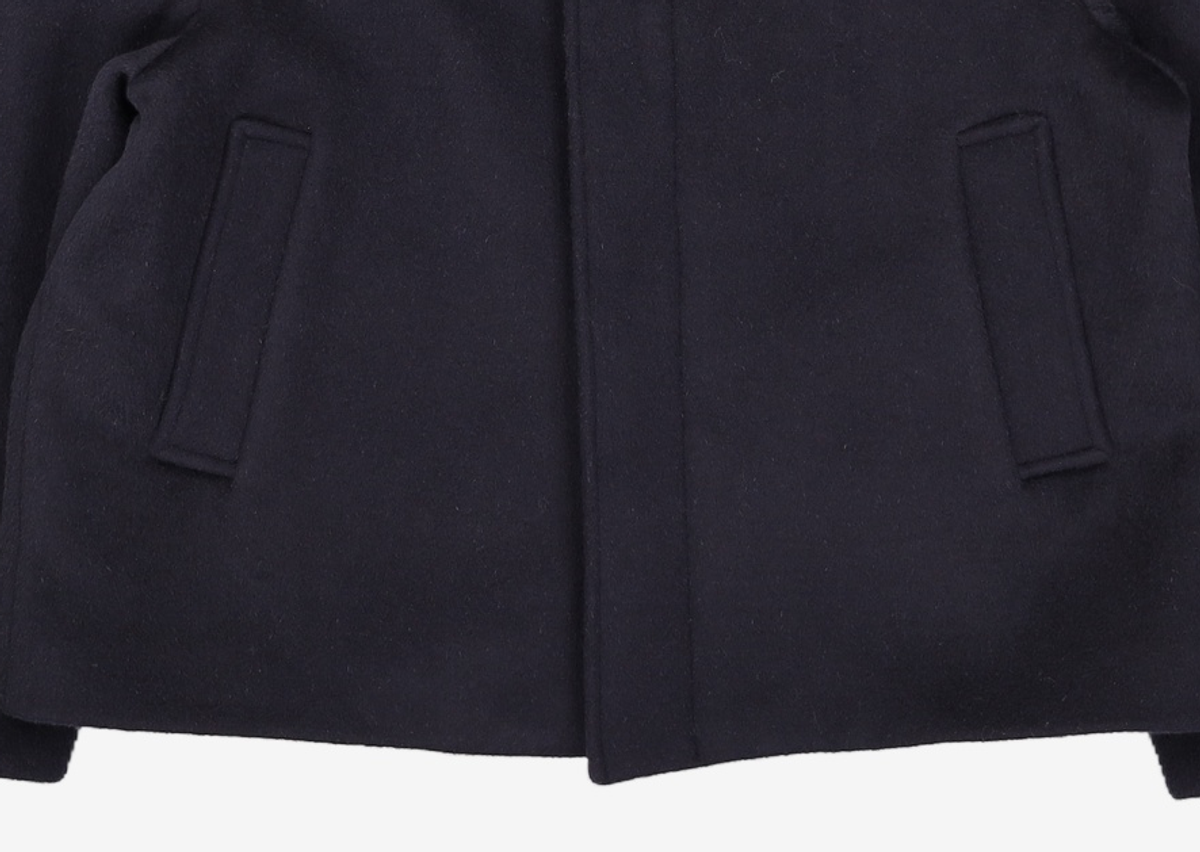 엔도어(ENDOOR) Short mac coat (navy) 2