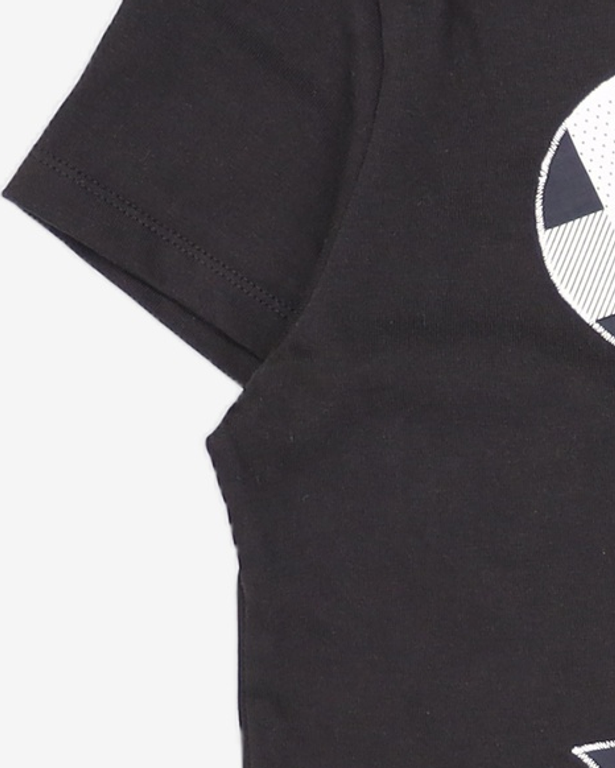 오헤시오(OHESHIO) CHECK PATCHY T-SHIRTS, BLACK XS