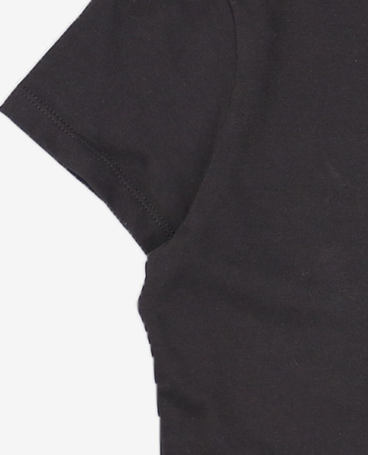 오헤시오(OHESHIO) CHECK PATCHY T-SHIRTS, BLACK XS
