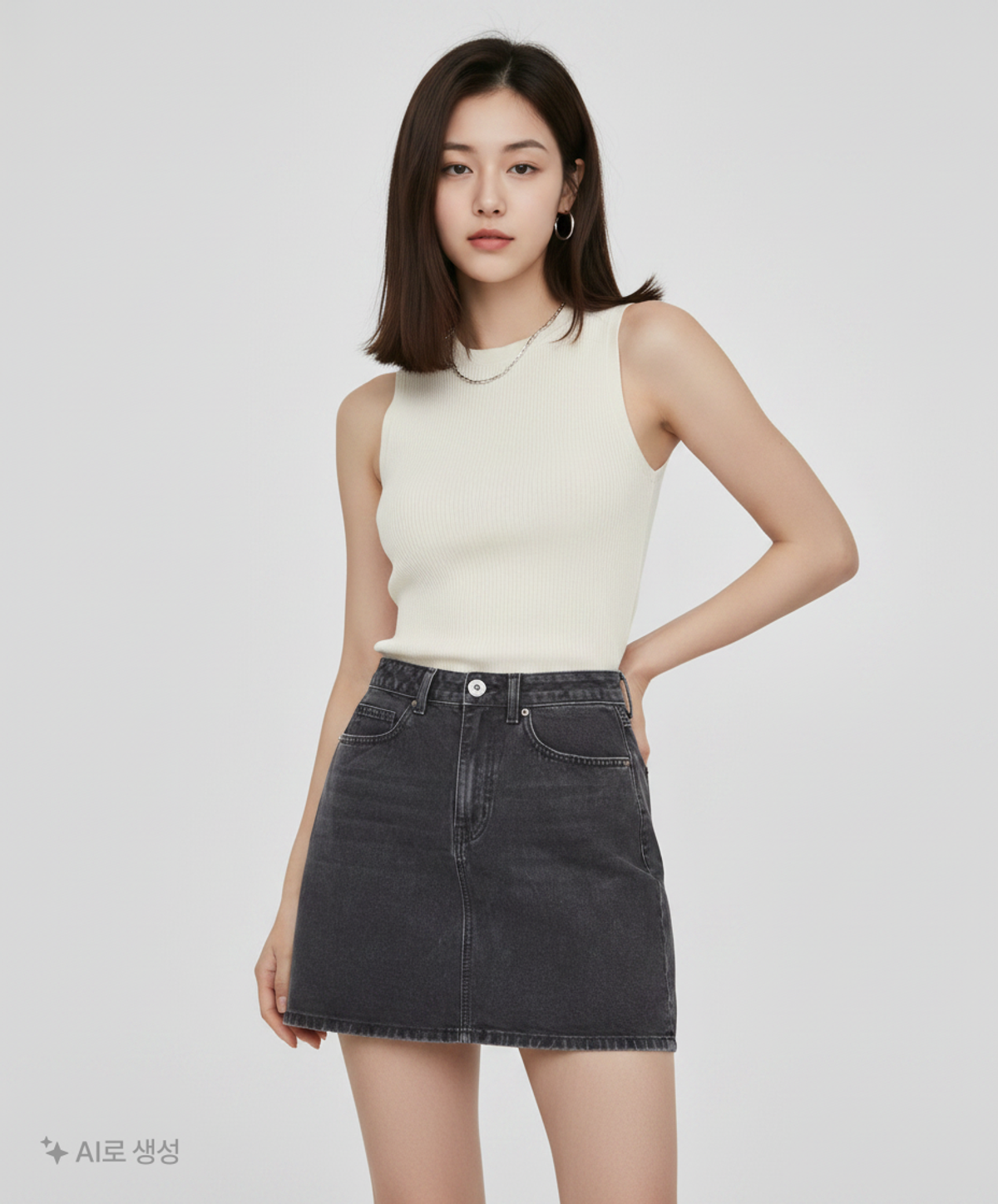 무신사 스탠다드(MUSINSA STANDARD) 미니스커트 M