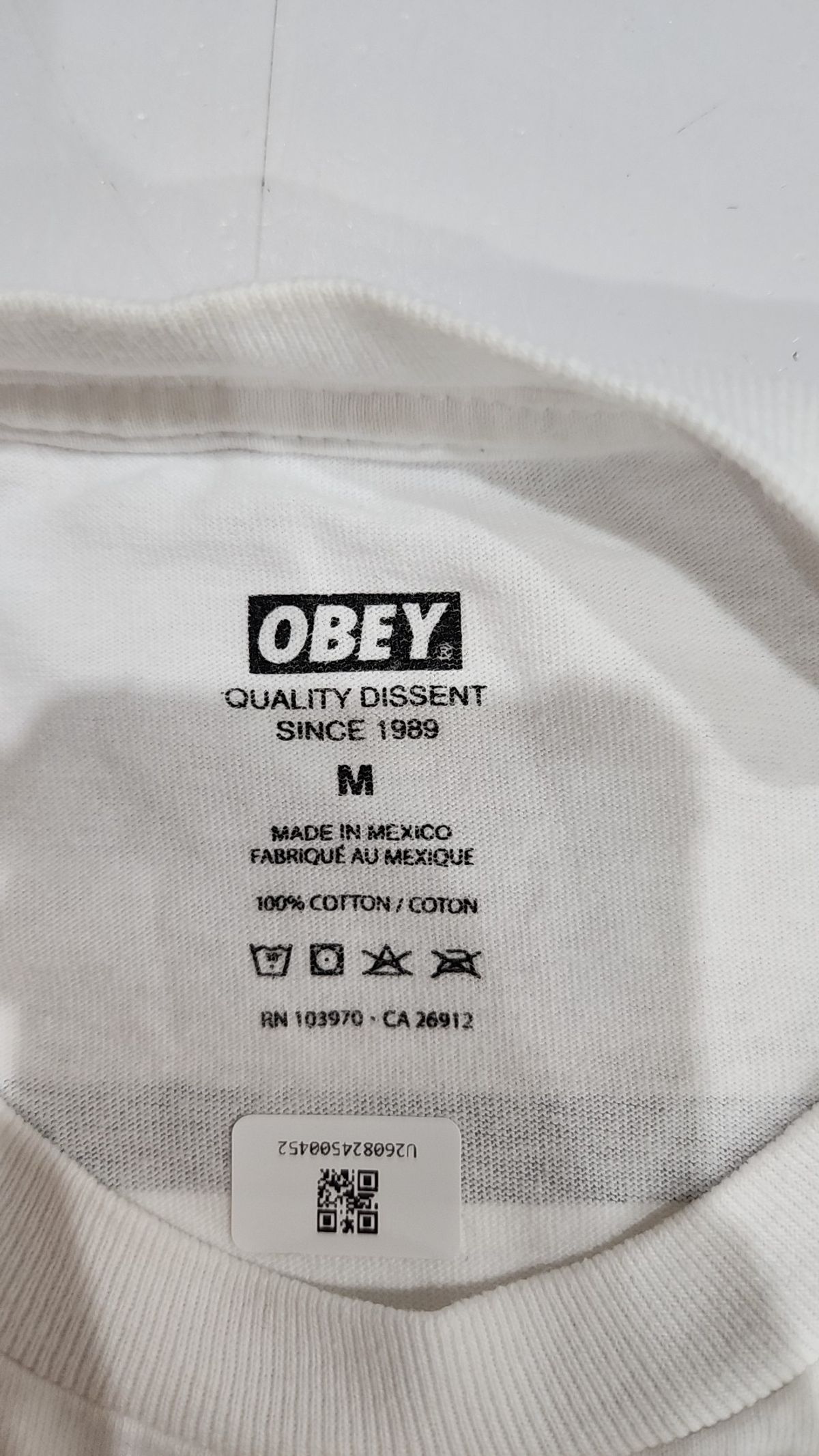 오베이(OBEY) 반소매 티셔츠 M