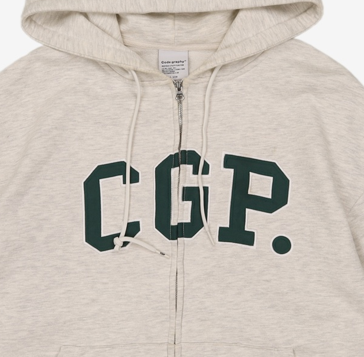 코드그라피(CGP) 후드 집업 L