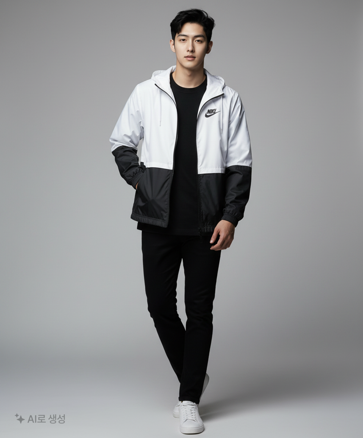 나이키(NIKE) 나일론/코치 재킷 S