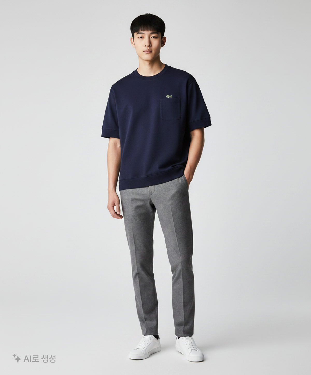 라코스테(LACOSTE) 남성 밀라노 반팔포켓티셔츠 TH441E-52G 166 S