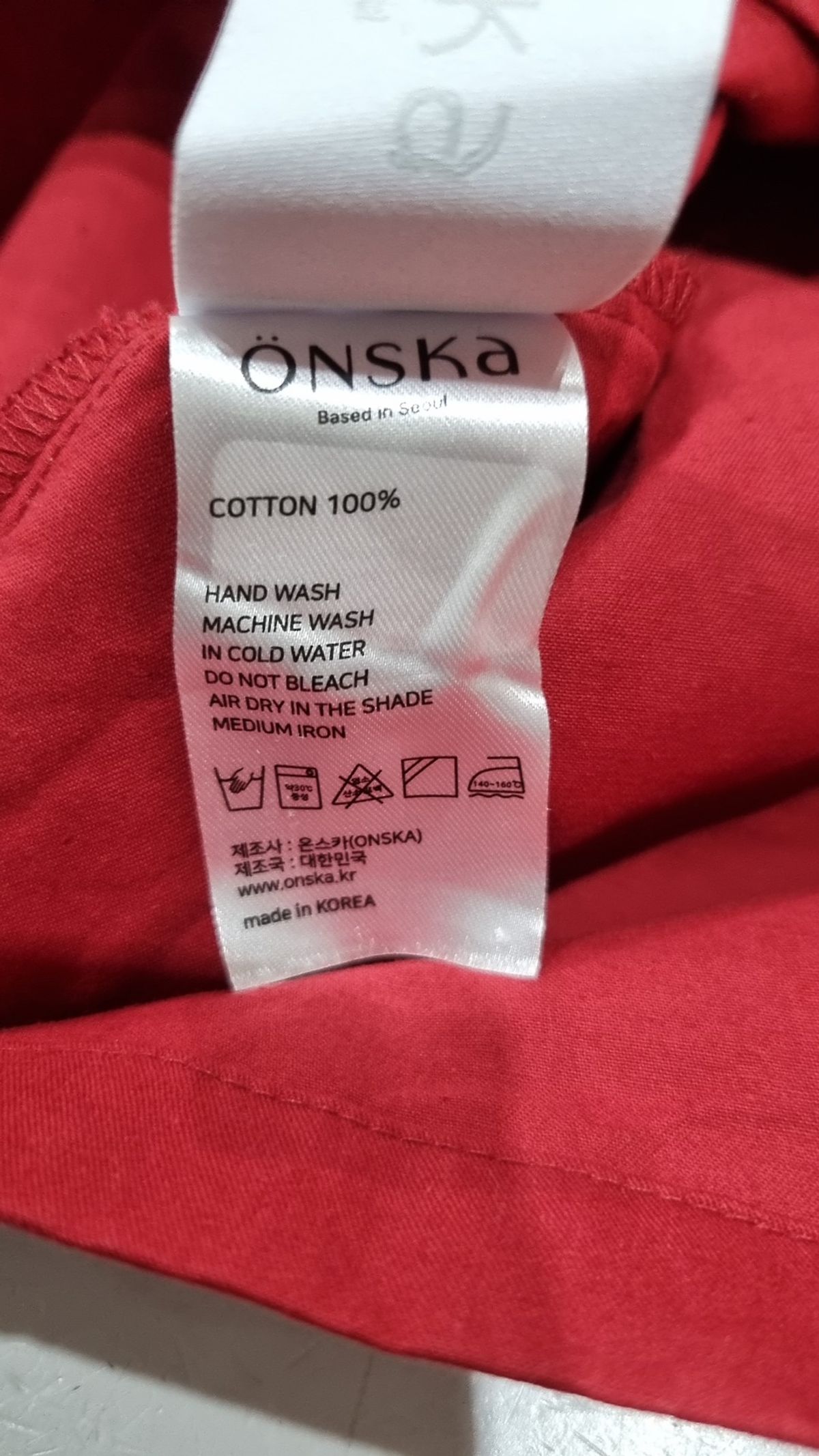 온스카(ONSKA) 미니스커트 L