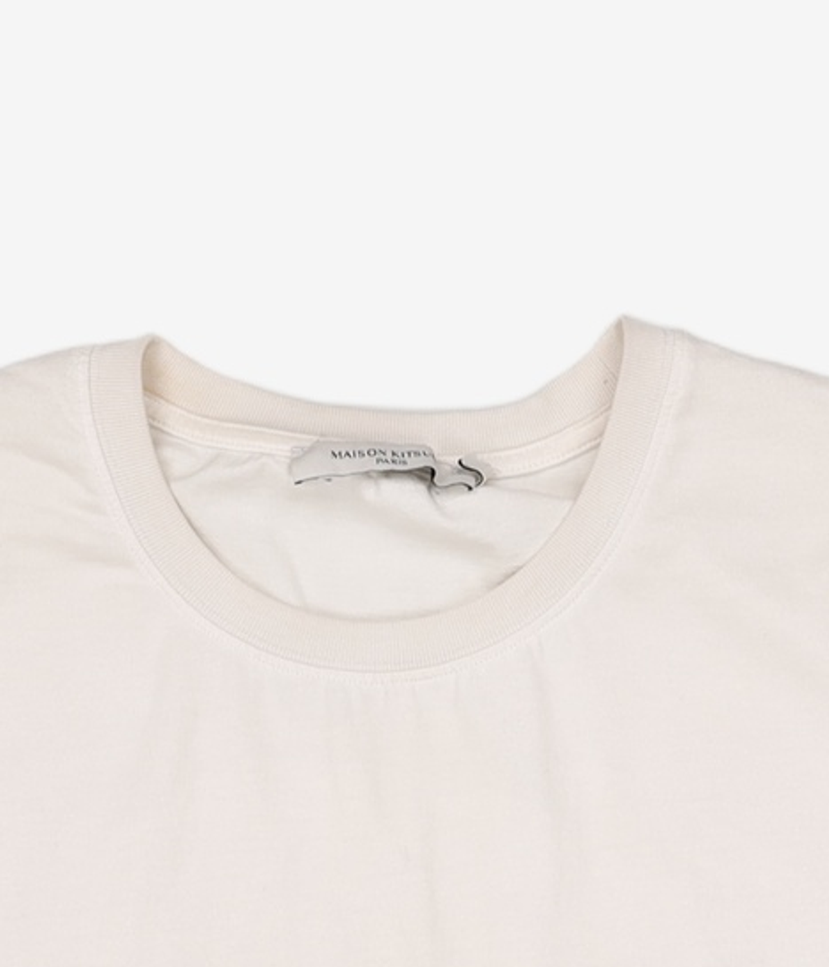 메종 키츠네(MAISON KITSUNE) 22SS 폭스 헤드 티셔츠 BU00103KJ0008 XL