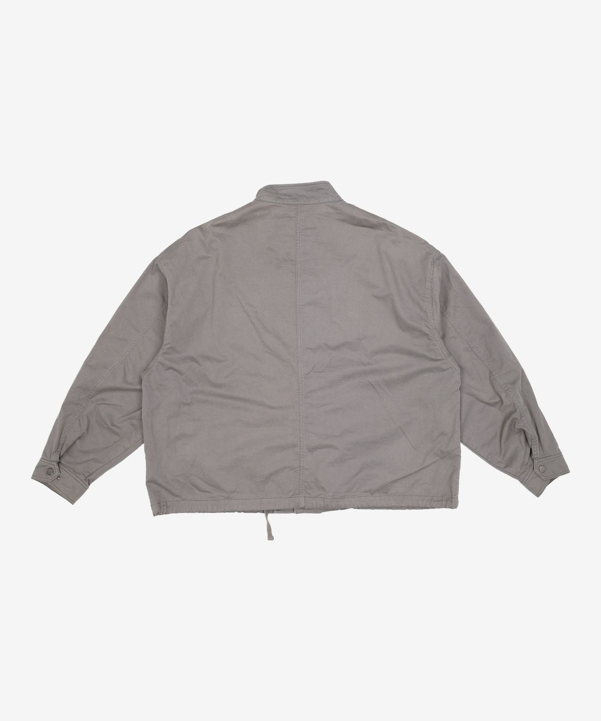 꼬모니노즈(COMONINOZ) SHORT FISHTAIL JUMPER [CHARCOAL] L