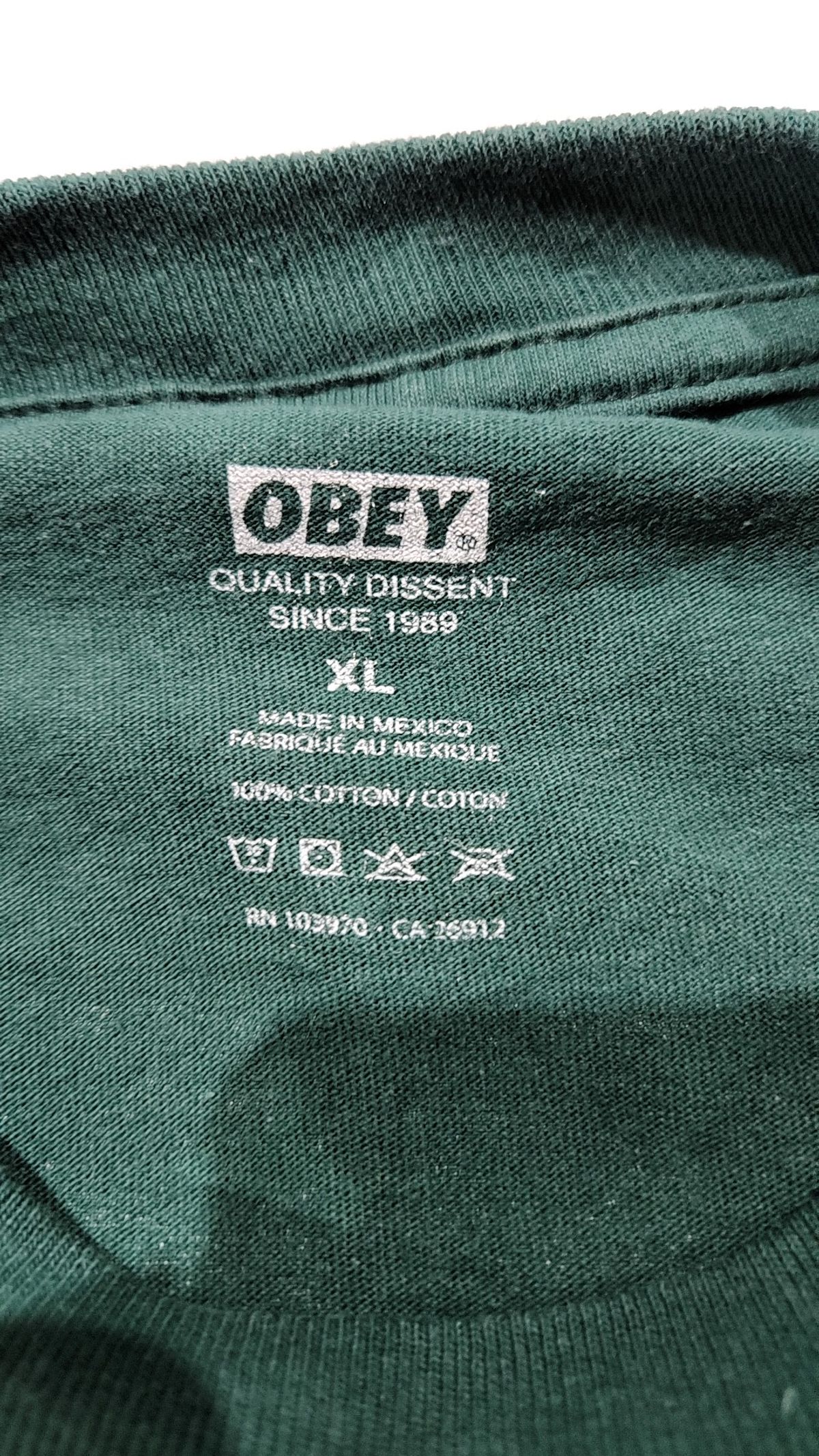 오베이(OBEY) 반소매 티셔츠 XL