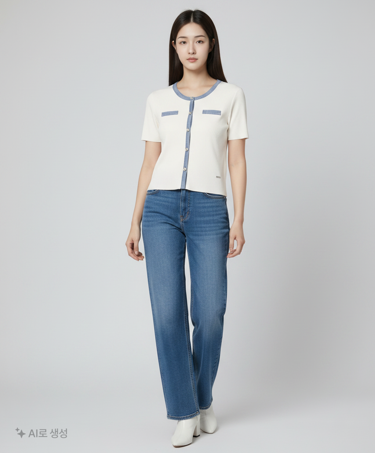 게스(GUESS) 2color 여성 반팔 스웨터 자켓 RP2S06J3 M
