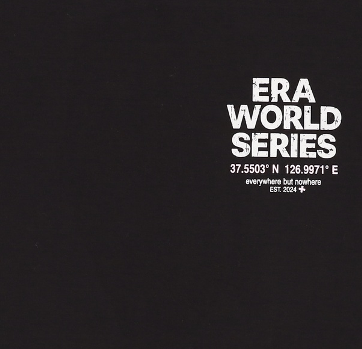이알에이(ERA) 반소매 티셔츠 M