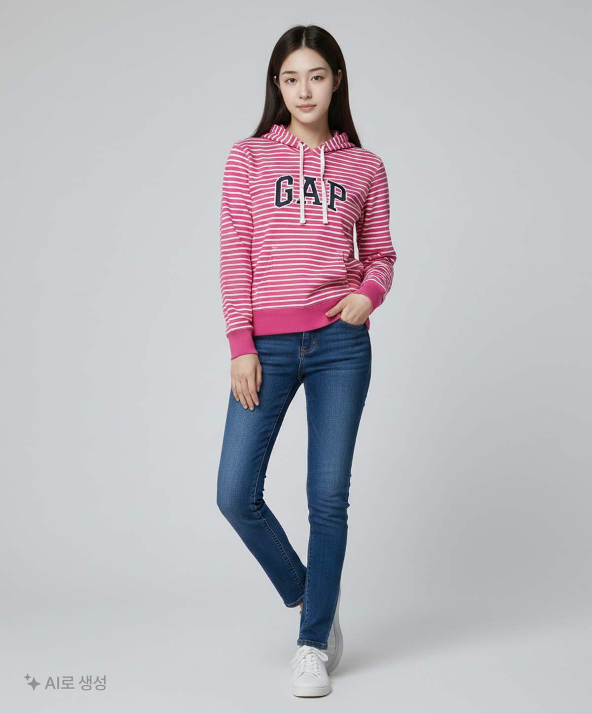 갭(GAP) 후드 티셔츠 S