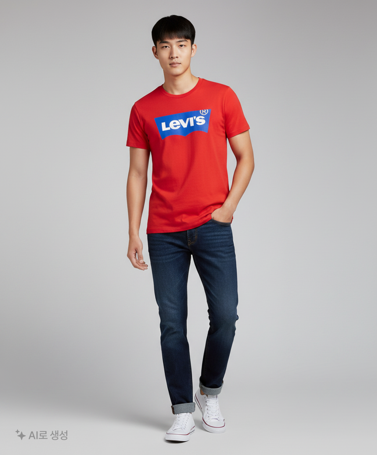 리바이스(LEVI'S) 반소매 티셔츠 M