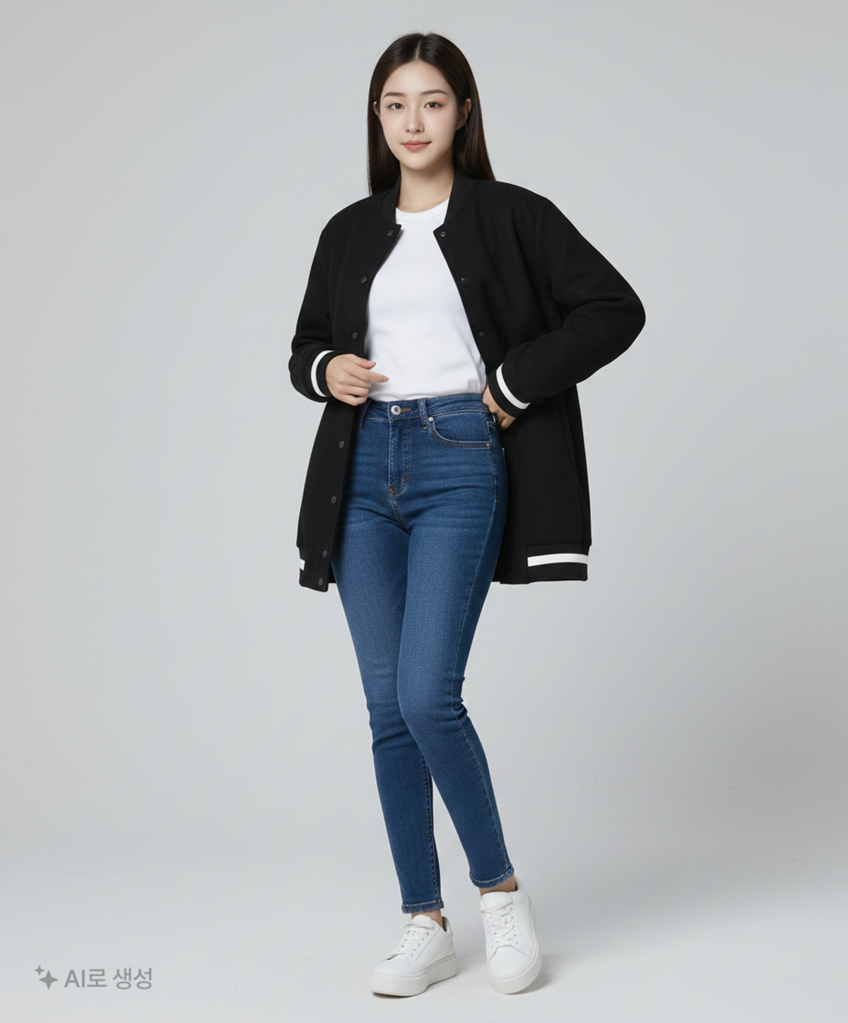 미쏘(MIXXO) 스타디움 재킷 L