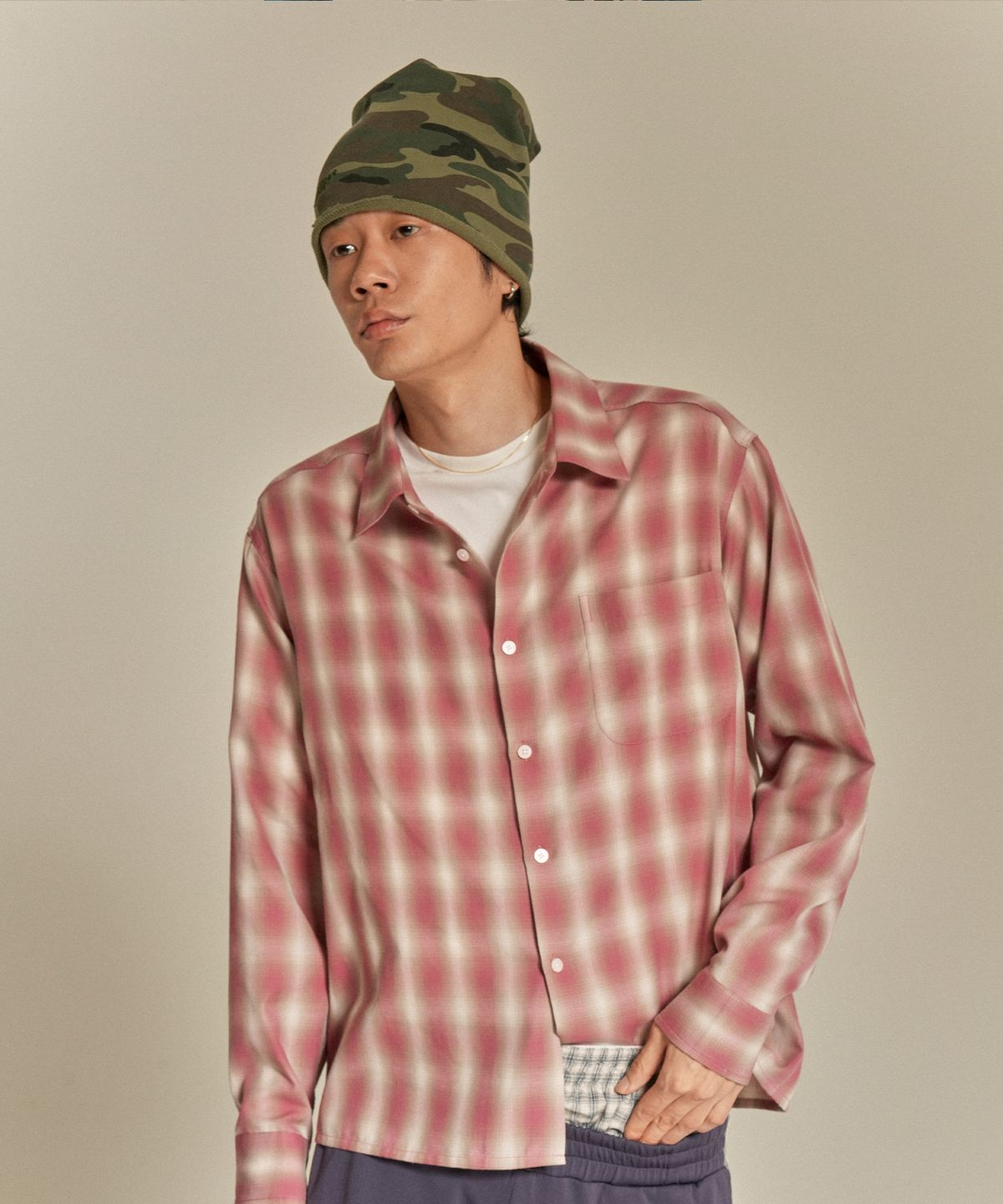마이네임이즈피터(MYNAMEISPETER) SKATER PETER SHIRT - PINK