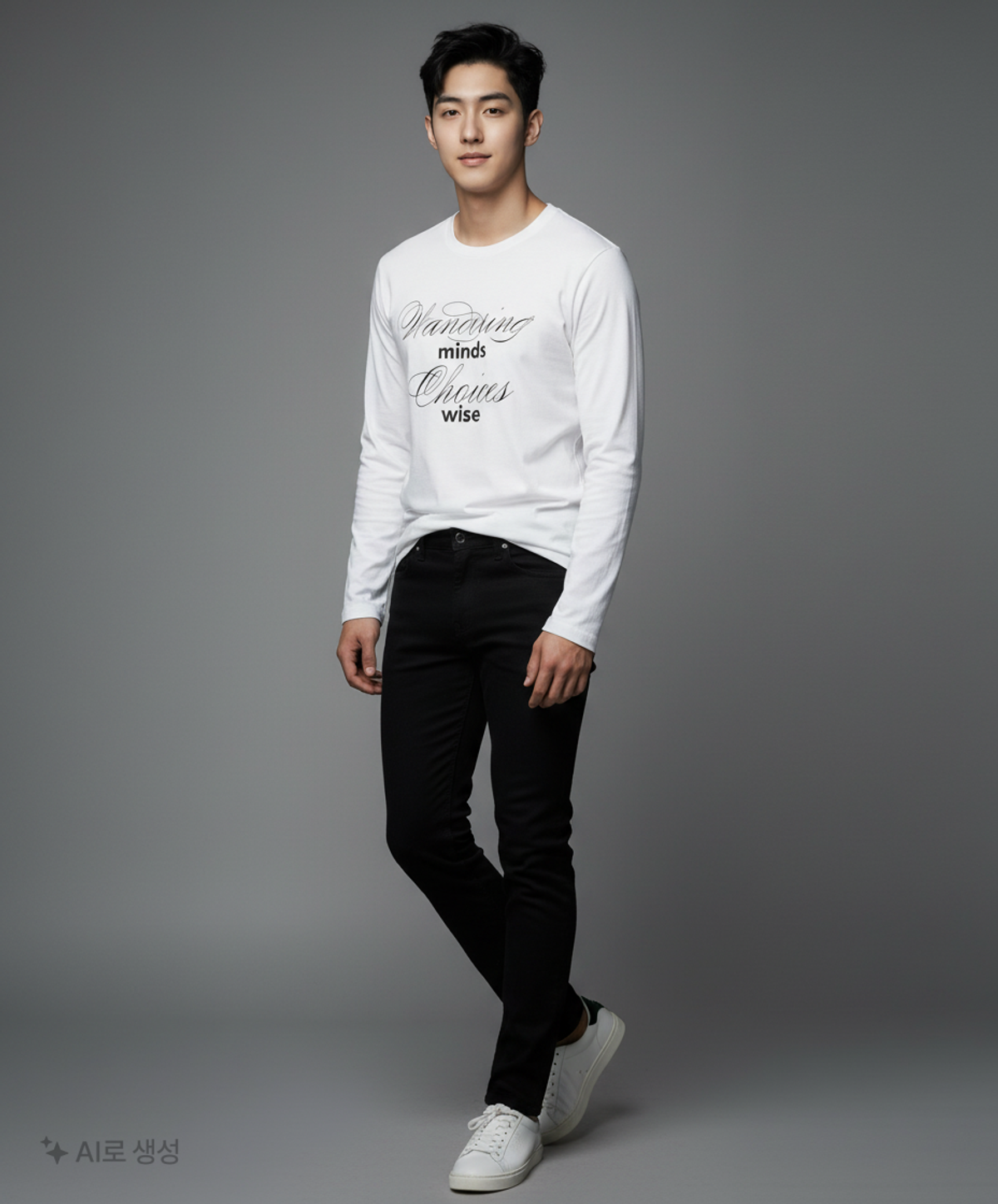 백엔포스(BACKANDFORTH) 긴소매 티셔츠 M