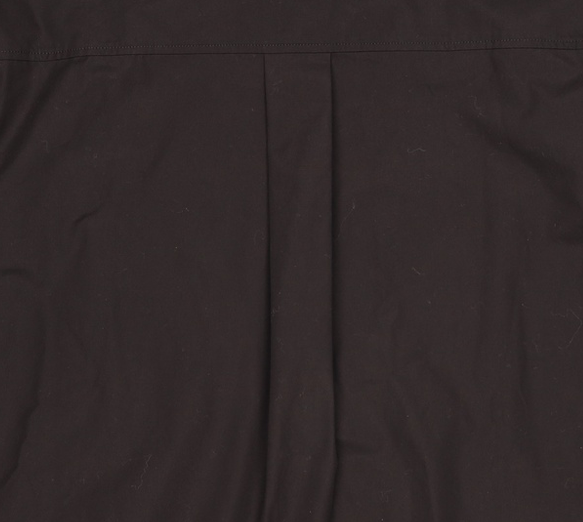 커스텀멜로우(CUSTOMELLOW) Black 2-Collar Detail Side Slit Shirt_CWSAM25203BKX 110