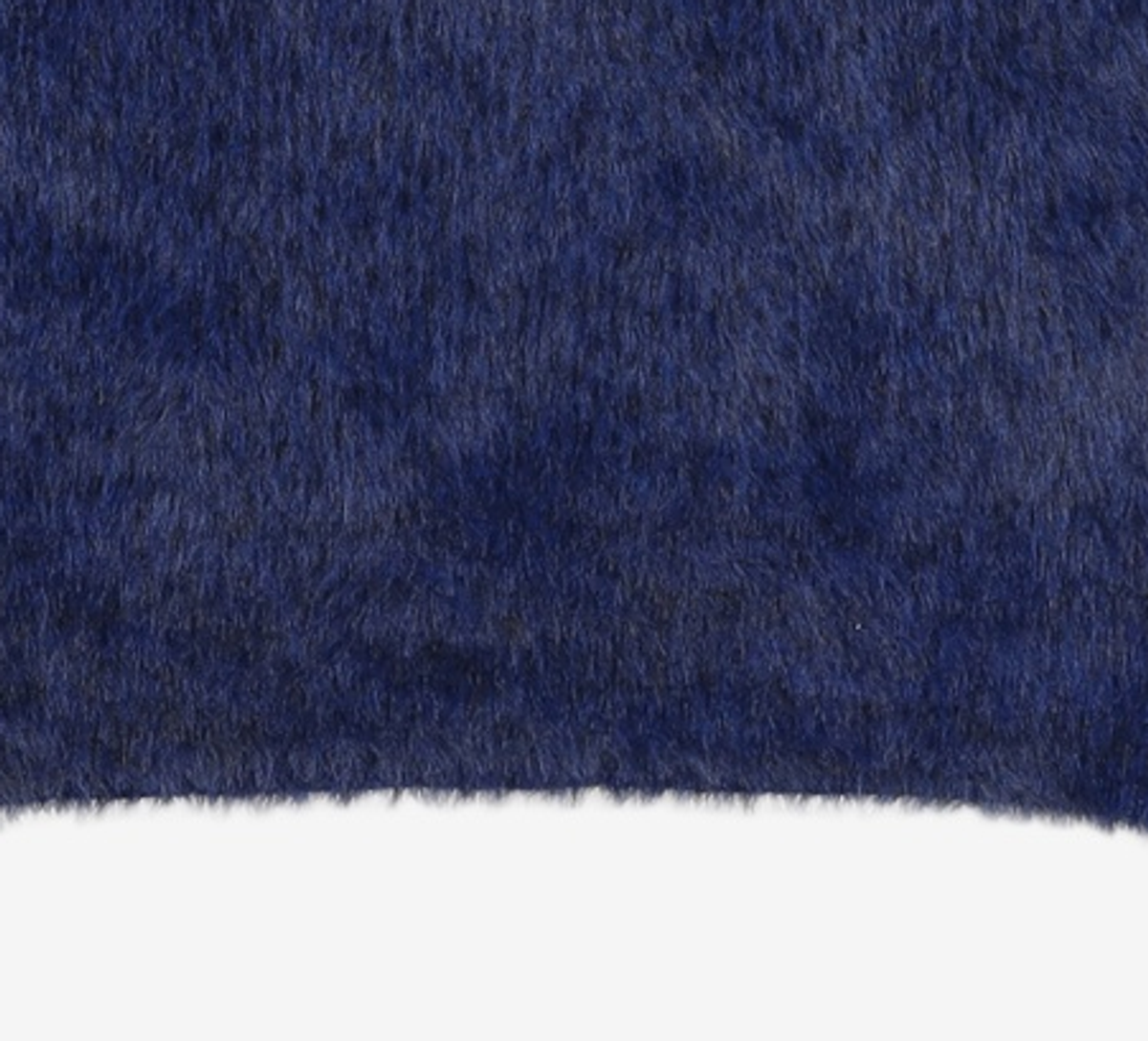 노매뉴얼(NOMANUAL) CROPPED HAIRY KNIT - DUSK L