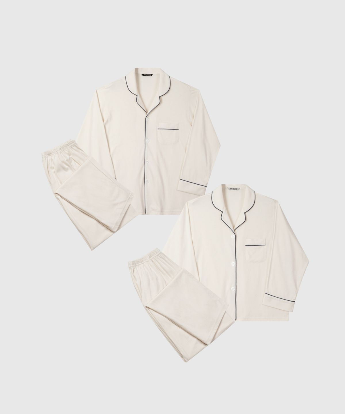 조스라운지(JO'S LOUNGE) [모달] (couple) Essential Ivory Pajama Set