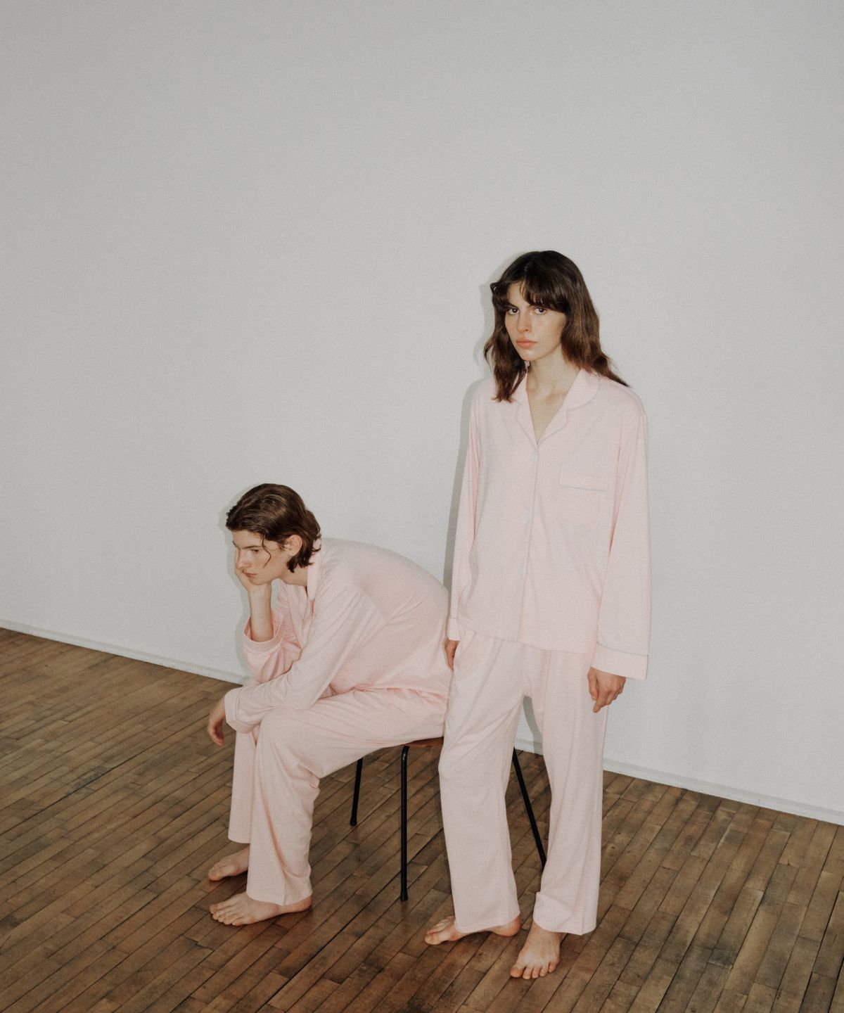 조스라운지(JO'S LOUNGE) [모달] (couple) Essential Baby Pink Pajama Set