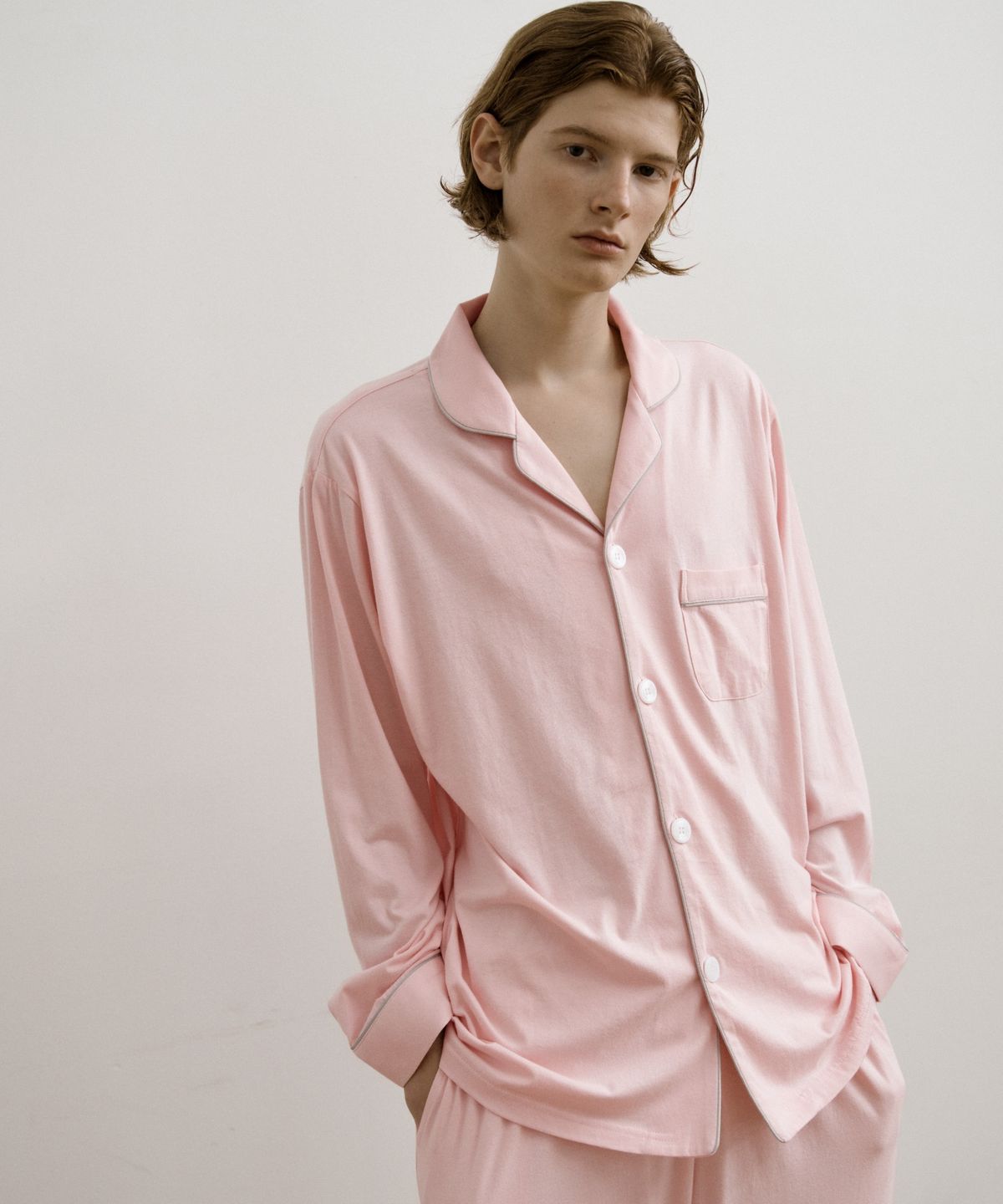 조스라운지(JO'S LOUNGE) [모달] (m) Essential Baby Pink Pajama Set