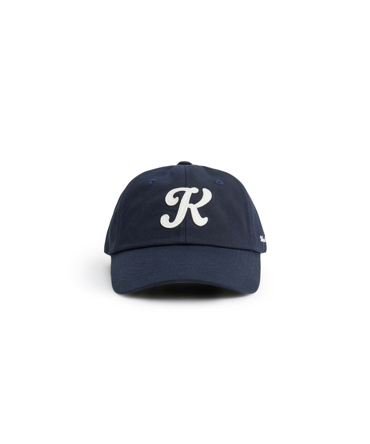 커즌즈(KAZNZ) K logo ball cap - navy
