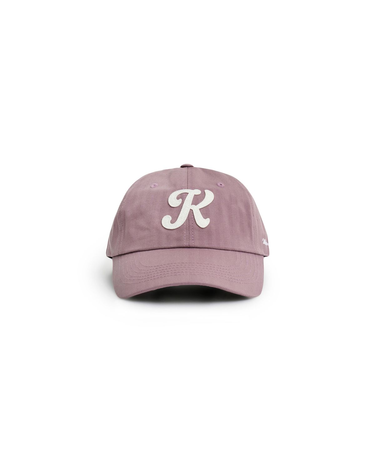 커즌즈(KAZNZ) K logo ball cap - dusty pink