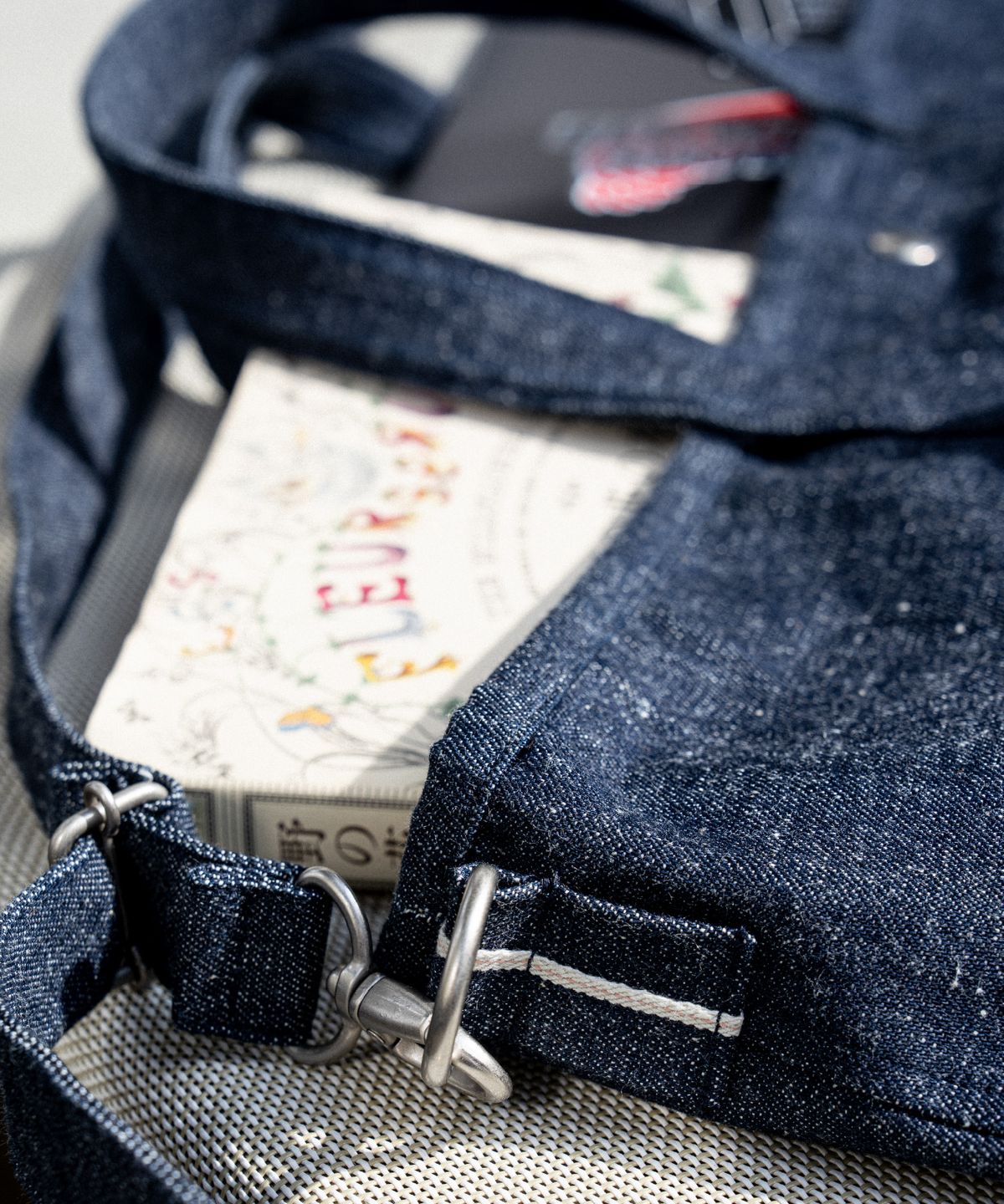 아스트레이(ASTLAY) Stella Selvedge Nep Denim Reversible  3Way Bag