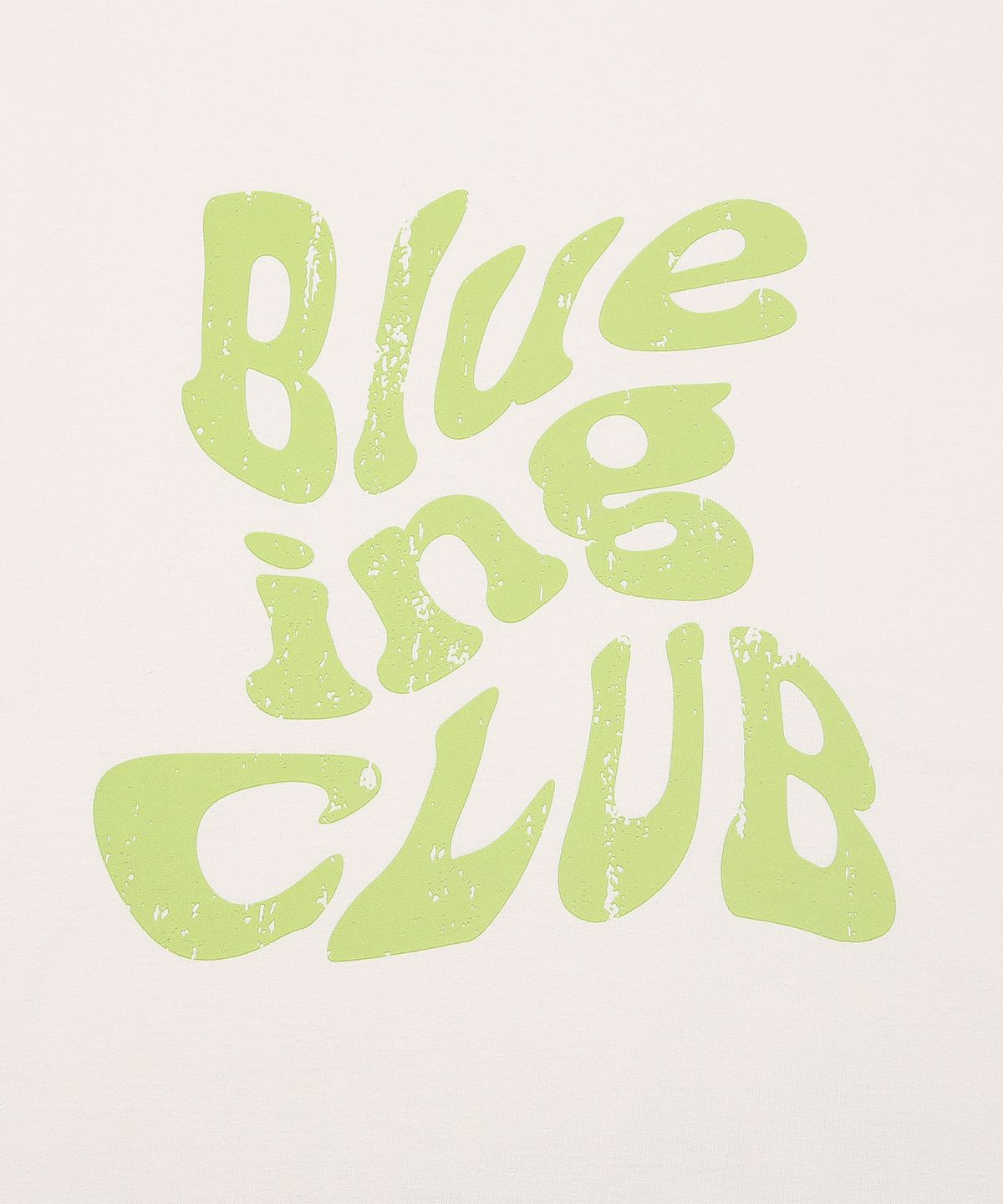 블루잉(BLUEING) BLUEING CLUB LONG SLEEVE [CREAM]