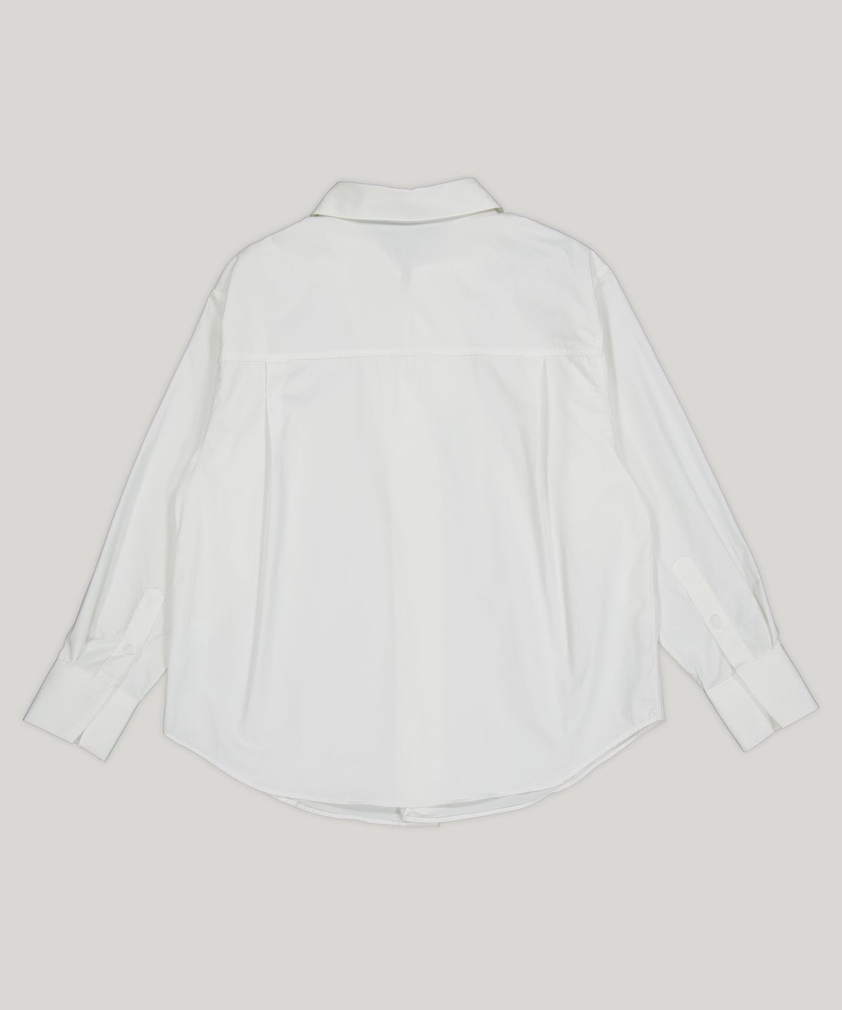 아더이지(OTHER EASY) drape pop-over shirts (ivory)