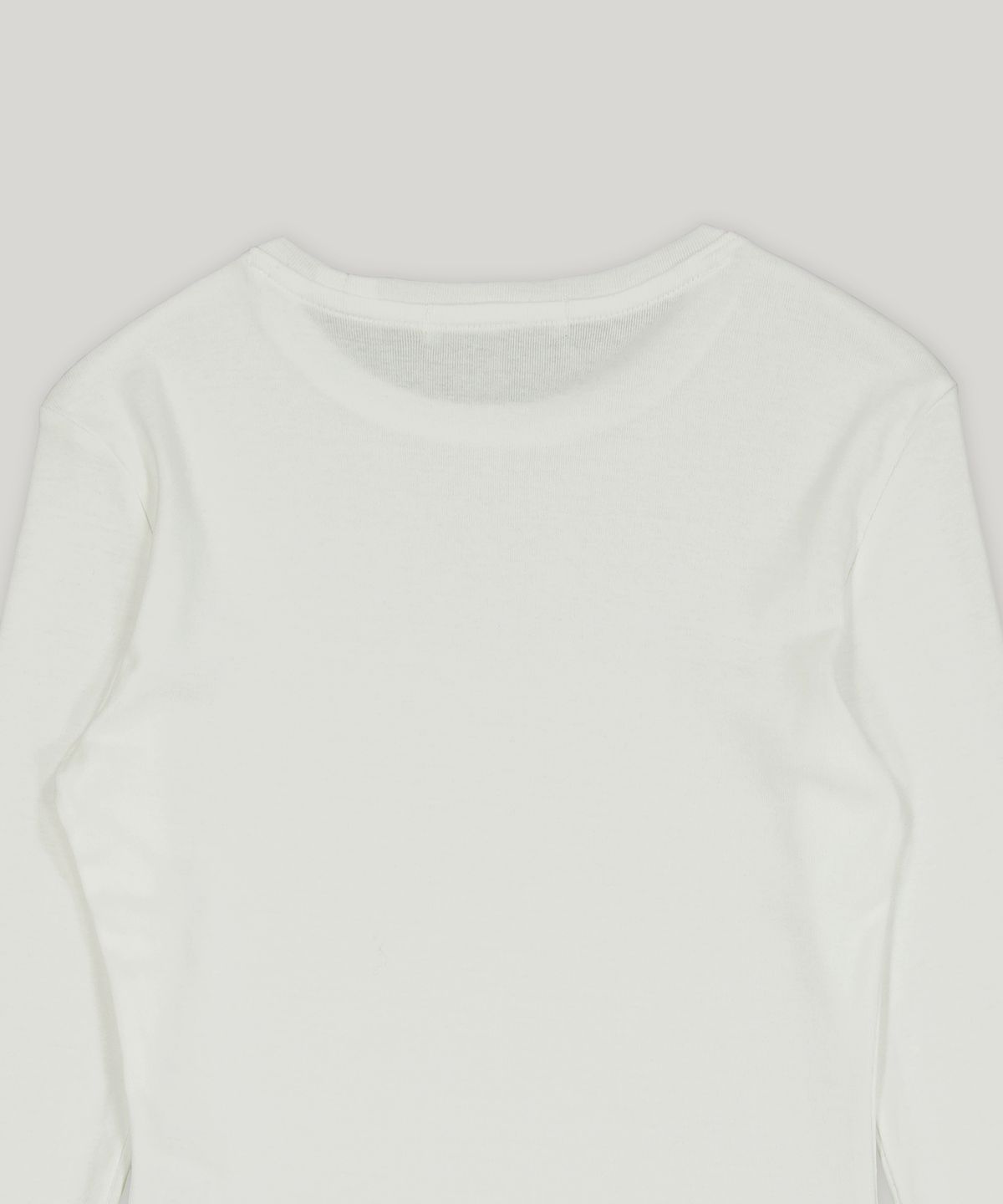 아더이지(OTHER EASY) silhouette long-sleeve t-shirt (ivory)