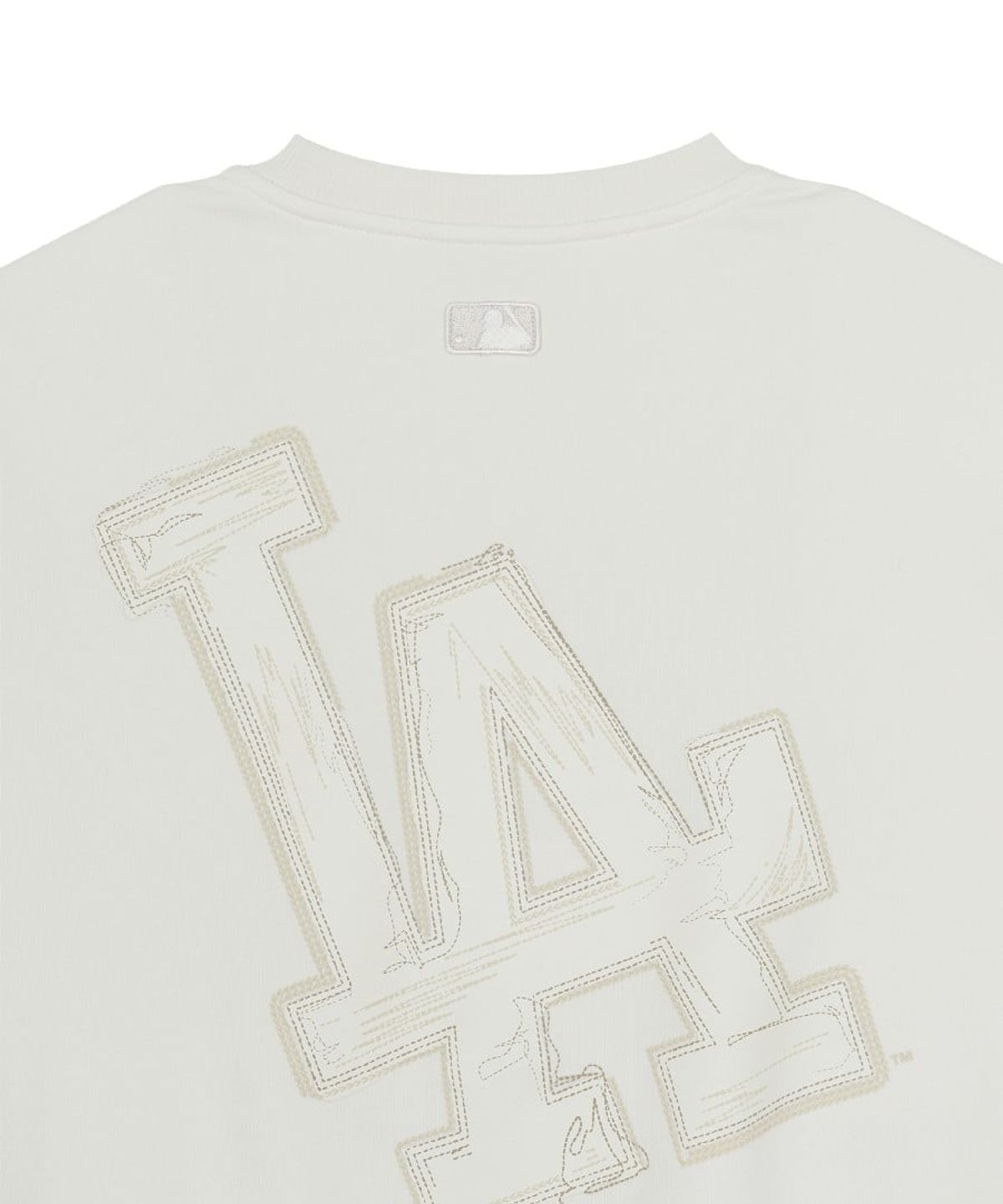 엠엘비(MLB) 베이직 스트릿 메가로고 맨투맨 LA (Cream)