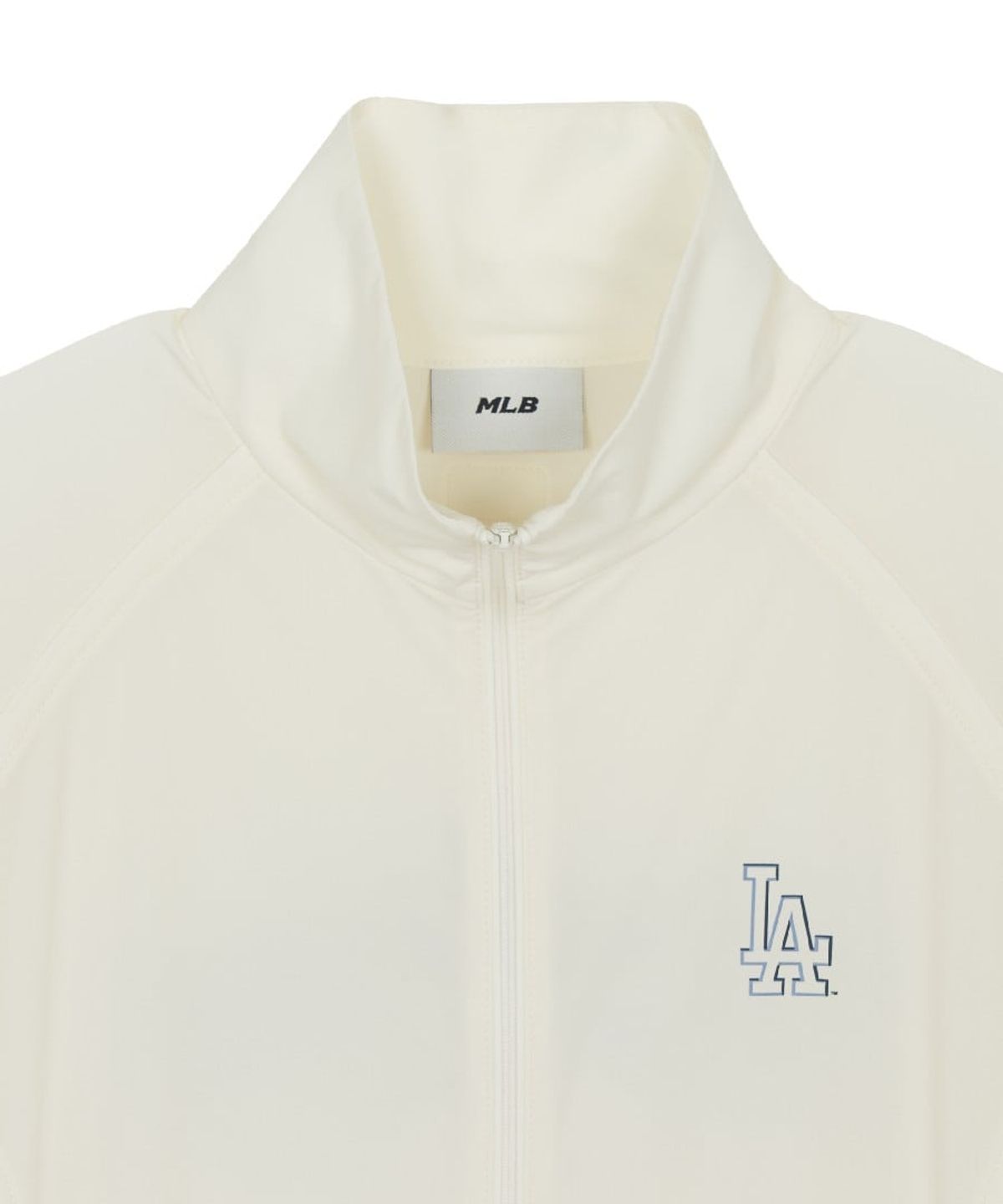 엠엘비(MLB) 여성 바시티 스포티브 크롭 바람막이 LA (Cream)
