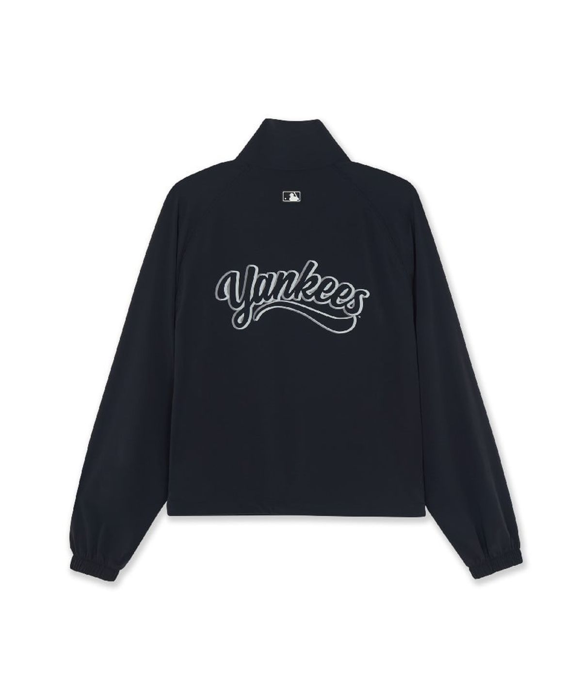 엠엘비(MLB) 여성 바시티 스포티브 크롭 바람막이 NY (Black)