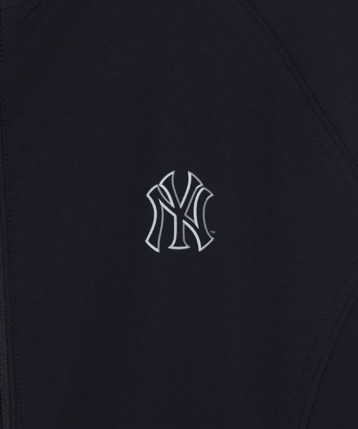 엠엘비(MLB) 여성 바시티 스포티브 크롭 바람막이 NY (Black)