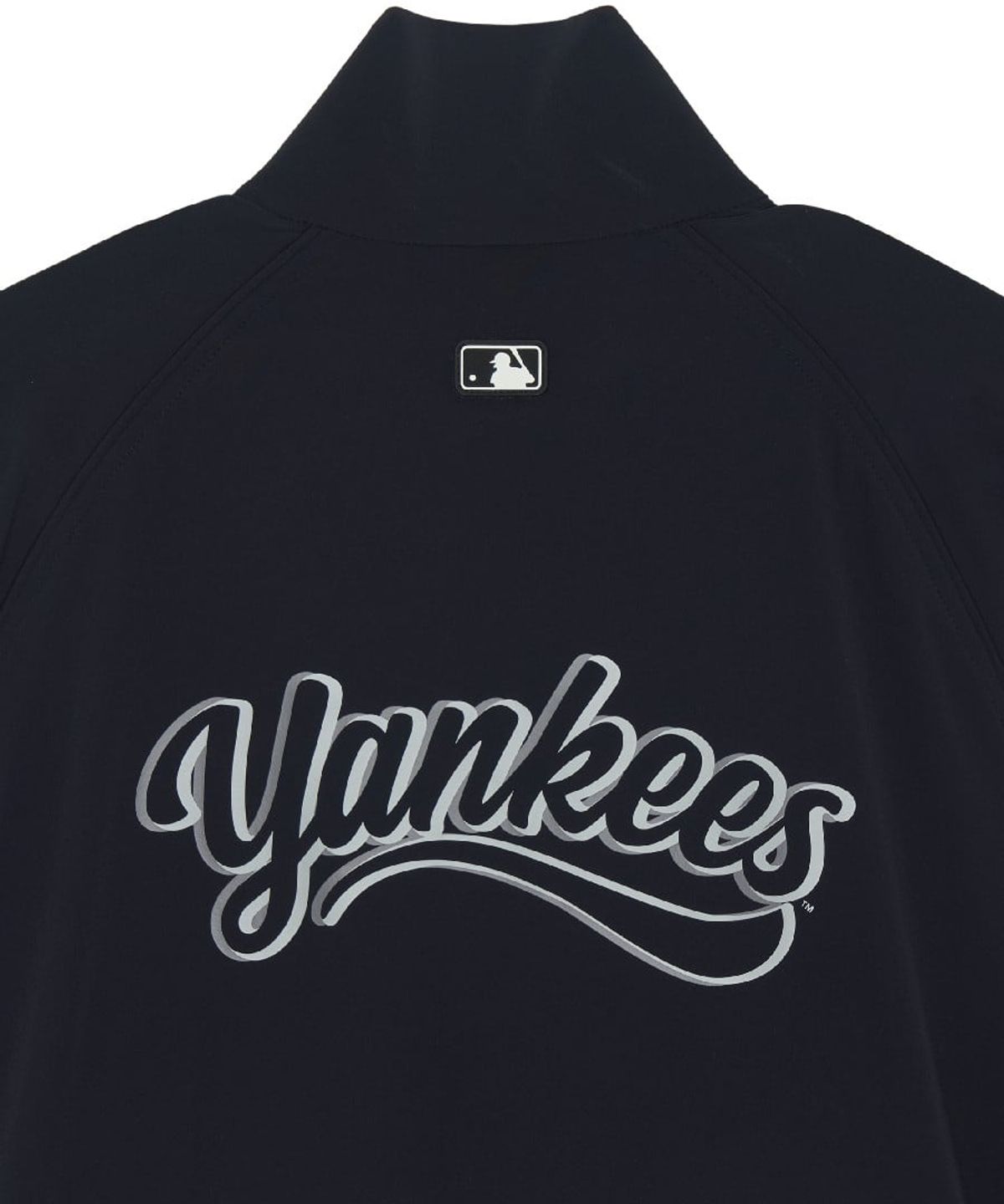 엠엘비(MLB) 여성 바시티 스포티브 크롭 바람막이 NY (Black)